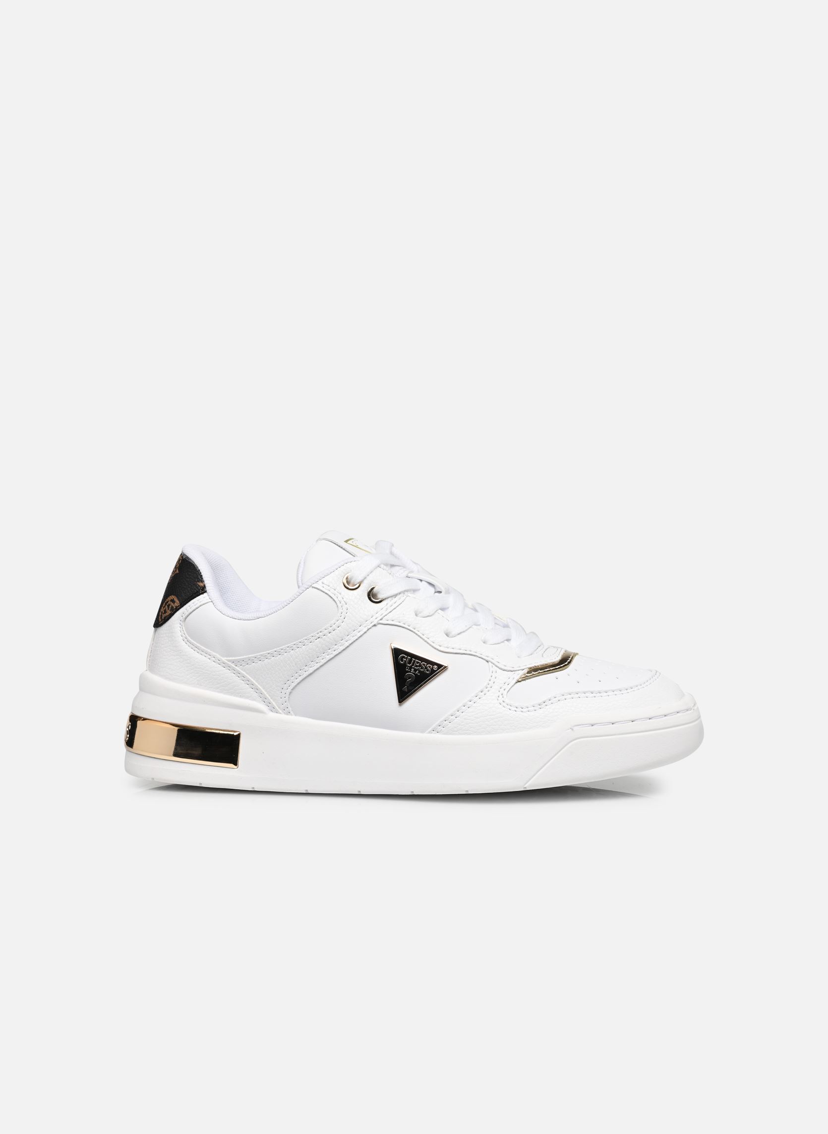 Lage sneakers CLARKZ2 dames wit Guess Lage sneakers CLARKZ2 dames wit White