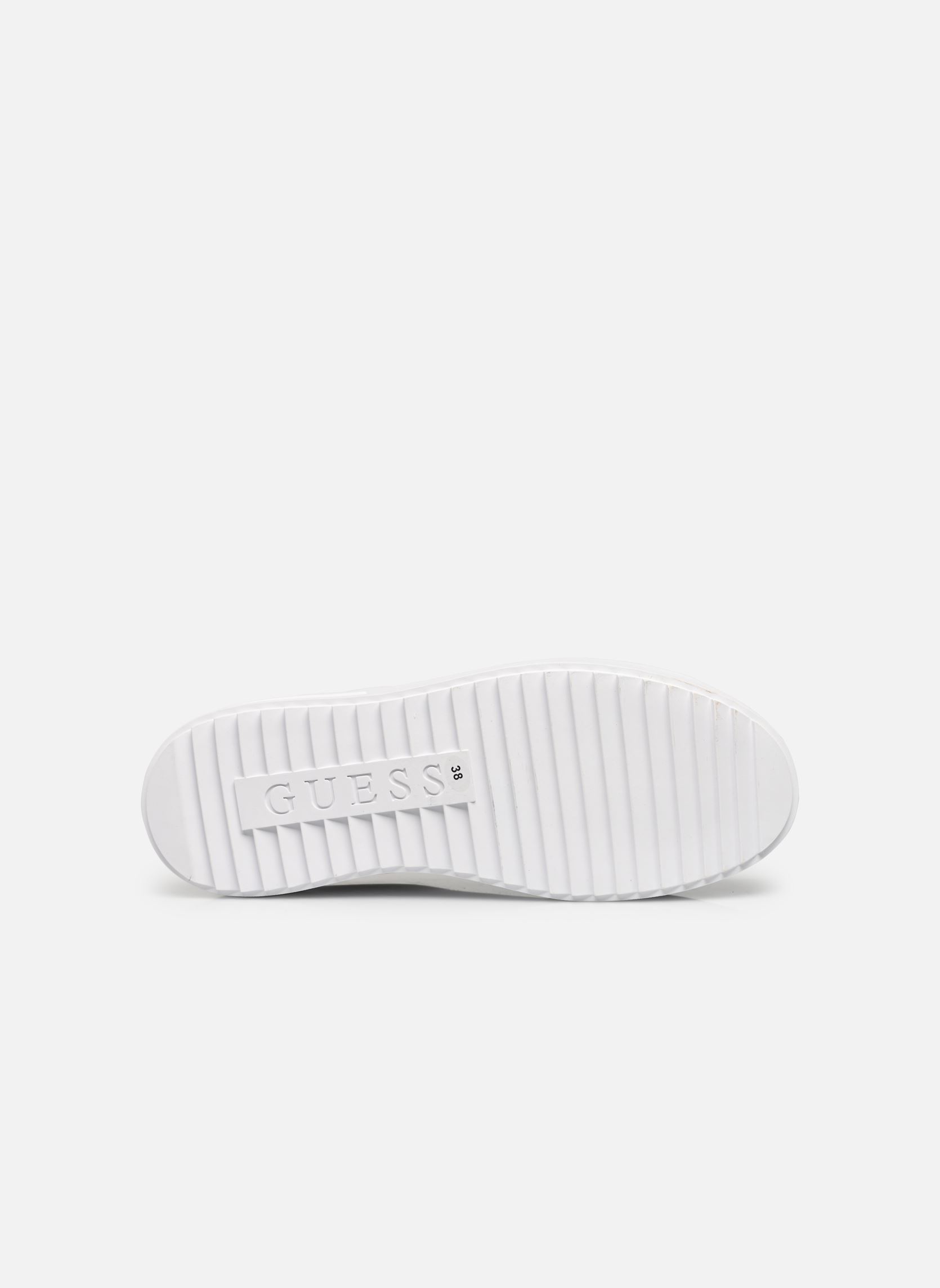 Niedrige Sneaker DENESA4 damen weiß Guess Niedrige Sneaker DENESA4 damen weiß White pink