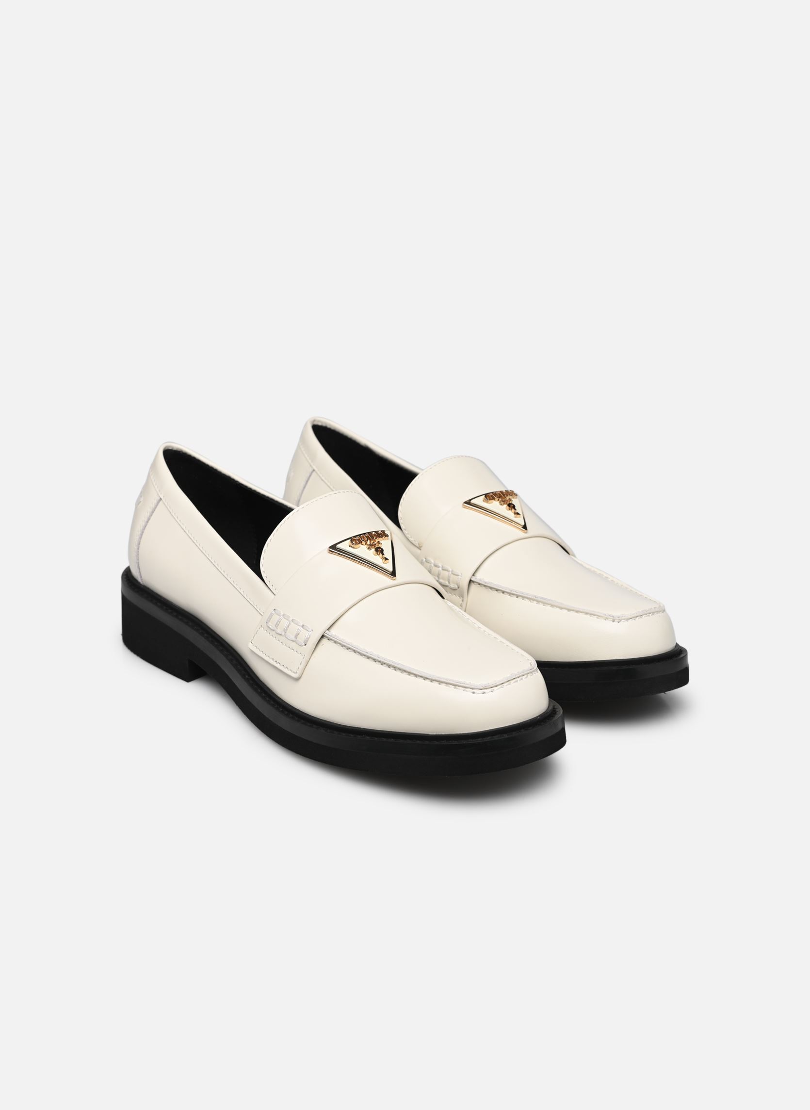 Mocassins SHATHA femme blanc Guess Mocassins SHATHA femme blanc Cream