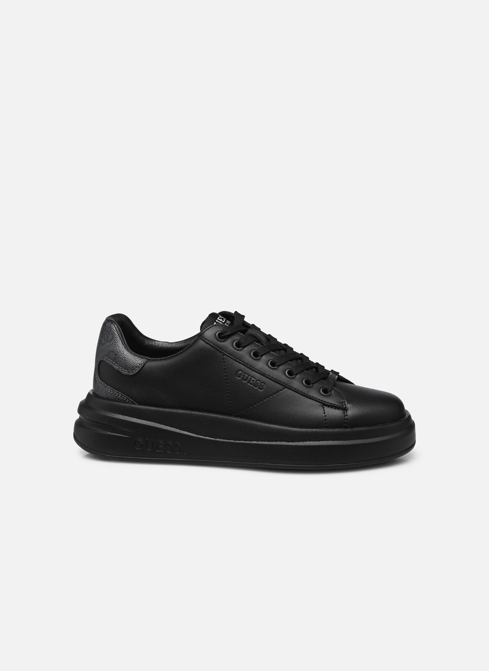 Niedrige Sneaker ELBINA damen schwarz Guess Niedrige Sneaker ELBINA damen schwarz Black