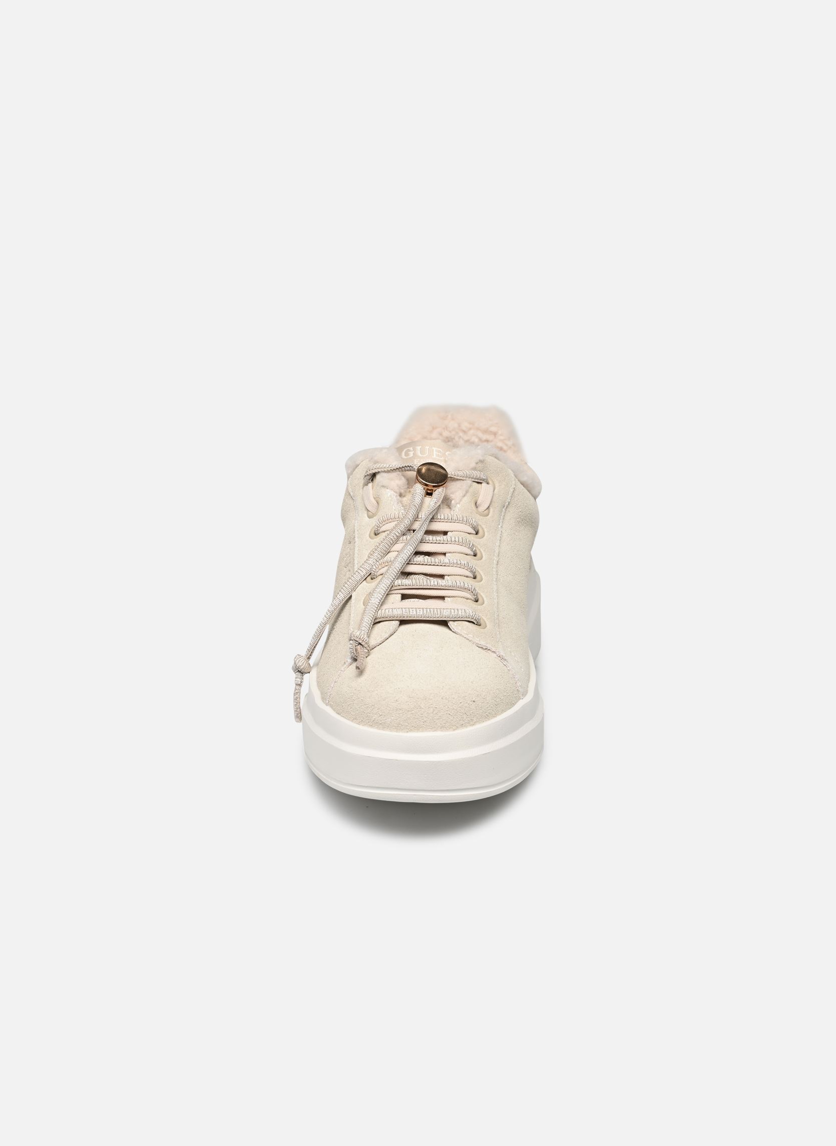 Niedrige Sneaker ELBINA damen beige Guess Niedrige Sneaker ELBINA damen beige Beige