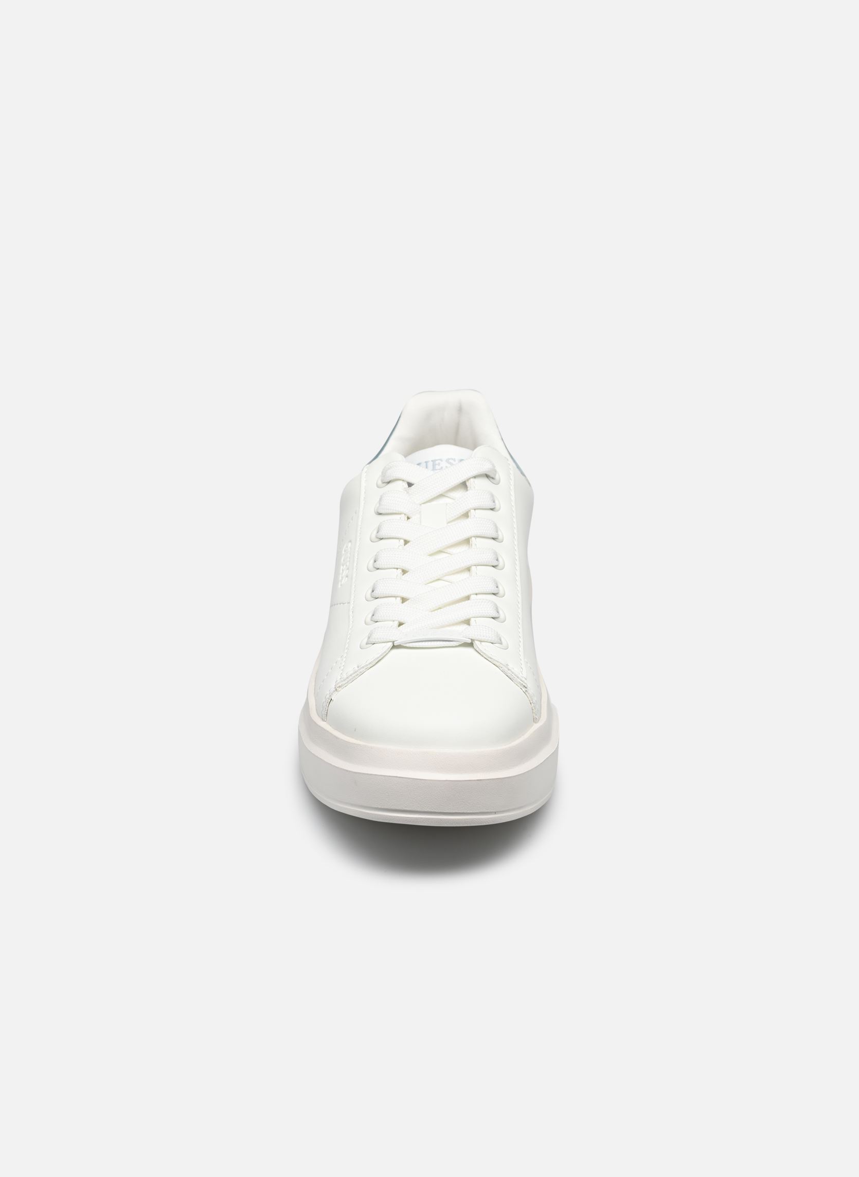Lage sneakers ELBINA dames wit Guess Lage sneakers ELBINA dames wit White Blue