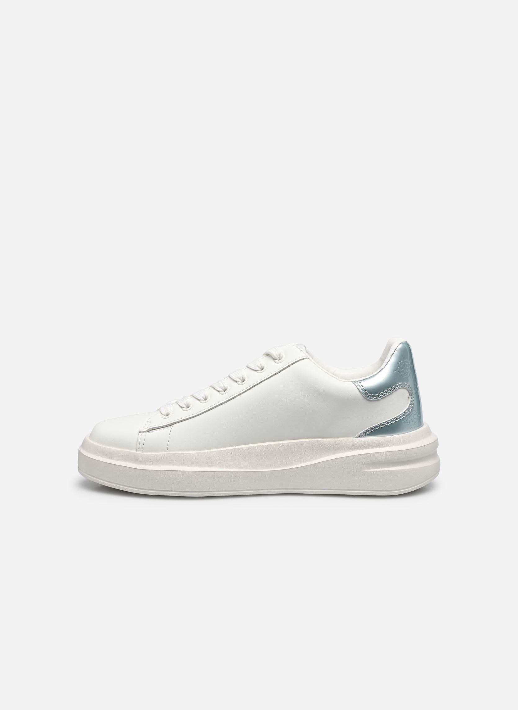 Lage sneakers ELBINA dames wit Guess Lage sneakers ELBINA dames wit White Blue