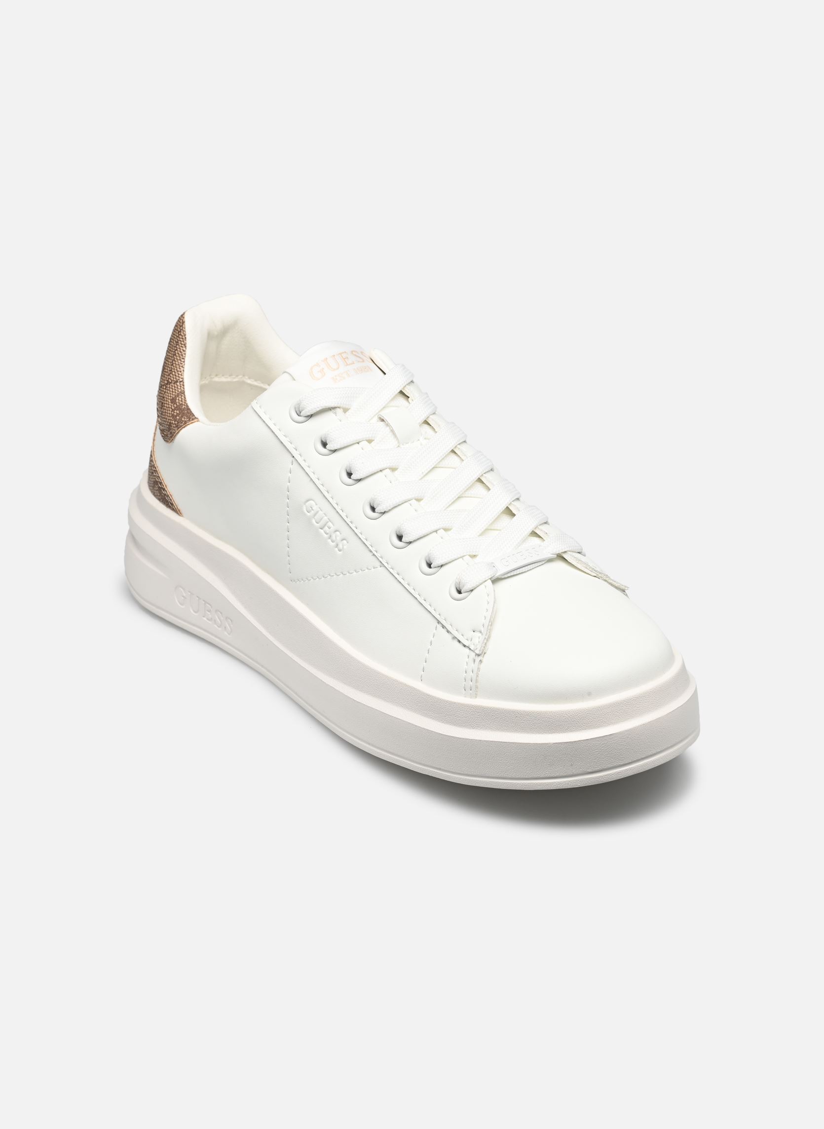 Lage sneakers ELBINA dames wit Guess Lage sneakers ELBINA dames wit WHBEI