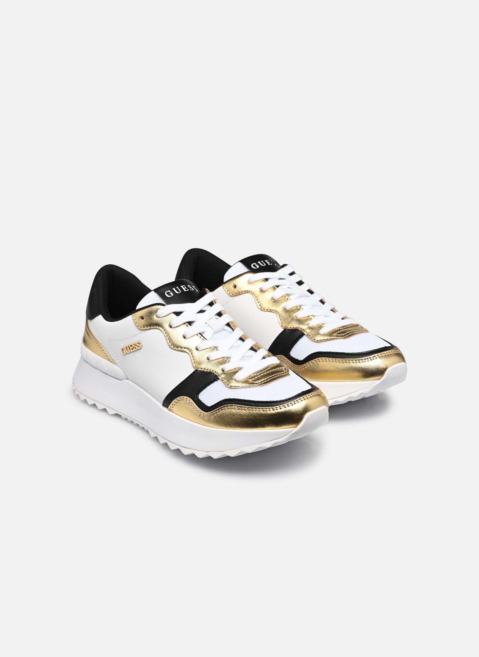 Sneakers VINSA2 dames meerkleurig Guess Sneakers VINSA2 dames meerkleurig White Gold
