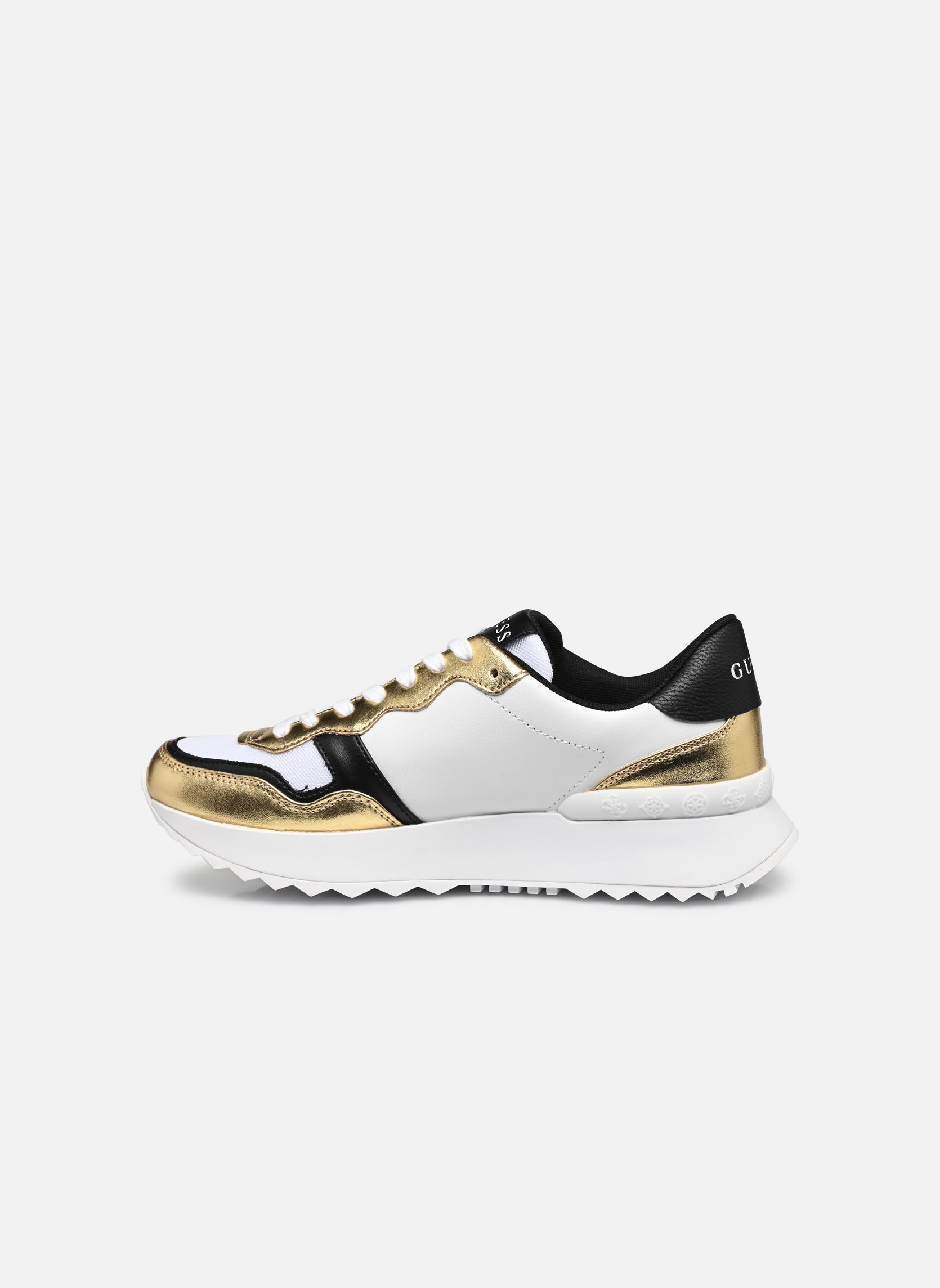 Sneakers VINSA2 dames meerkleurig Guess Sneakers VINSA2 dames meerkleurig White Gold