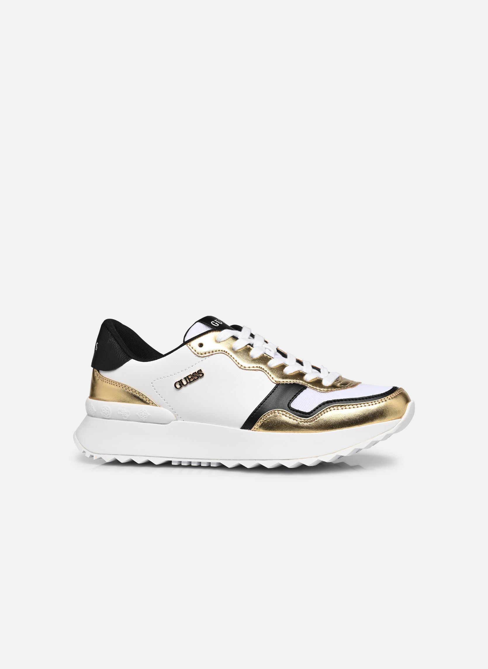 Sneakers VINSA2 dames meerkleurig Guess Sneakers VINSA2 dames meerkleurig White Gold
