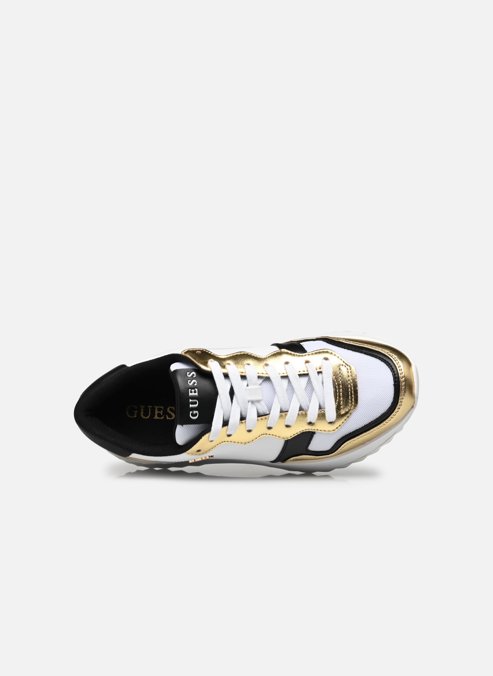 Sneakers VINSA2 dames meerkleurig Guess Sneakers VINSA2 dames meerkleurig White Gold