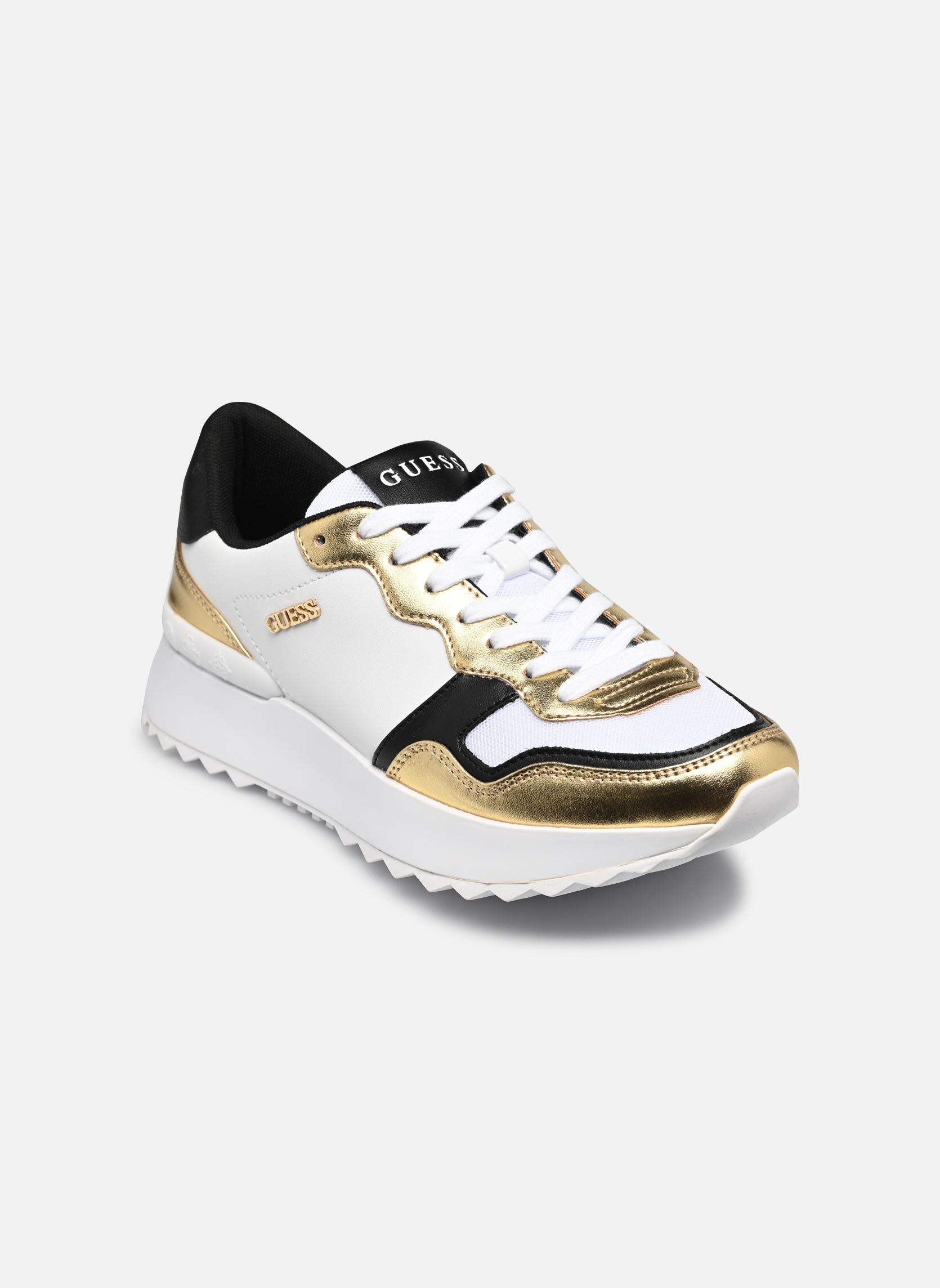 Sneakers VINSA2 dames meerkleurig Guess Sneakers VINSA2 dames meerkleurig White Gold