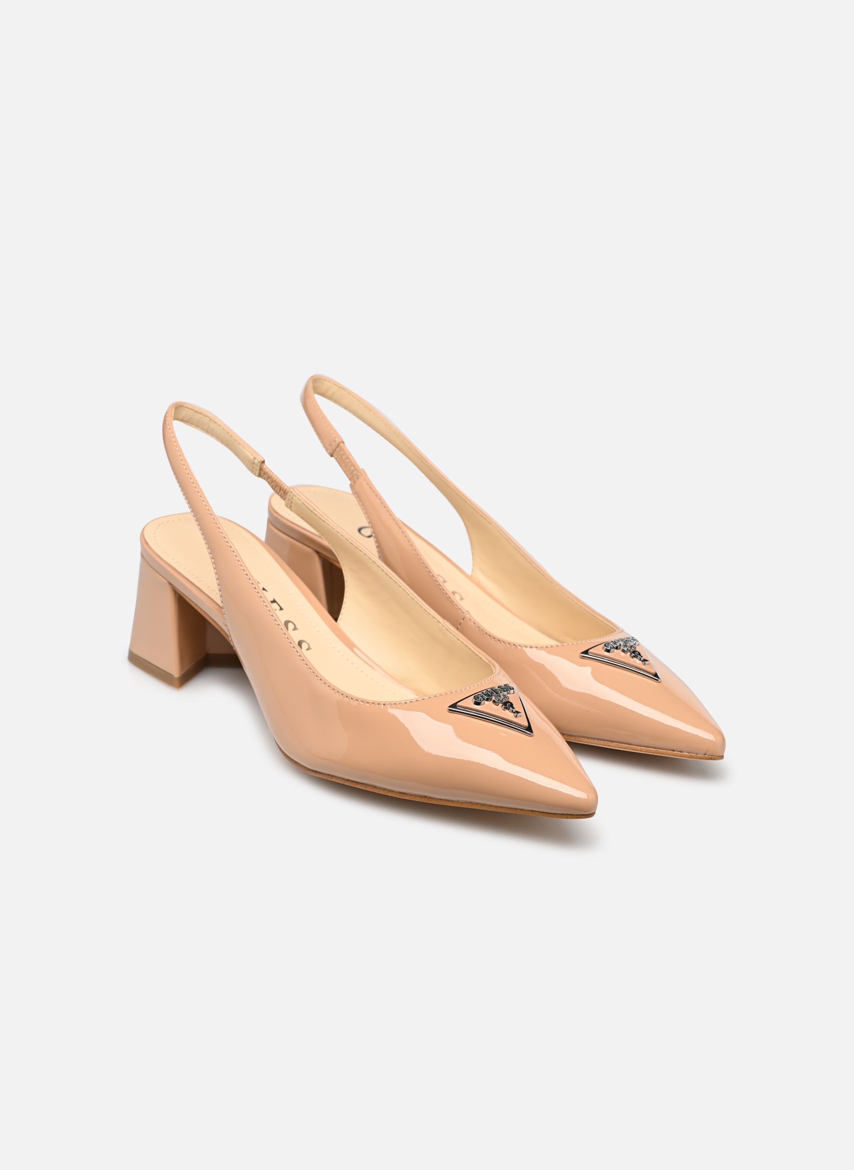 Décolleté con cinturino ZANDA donna beige Guess Décolleté con cinturino ZANDA donna beige Nude
