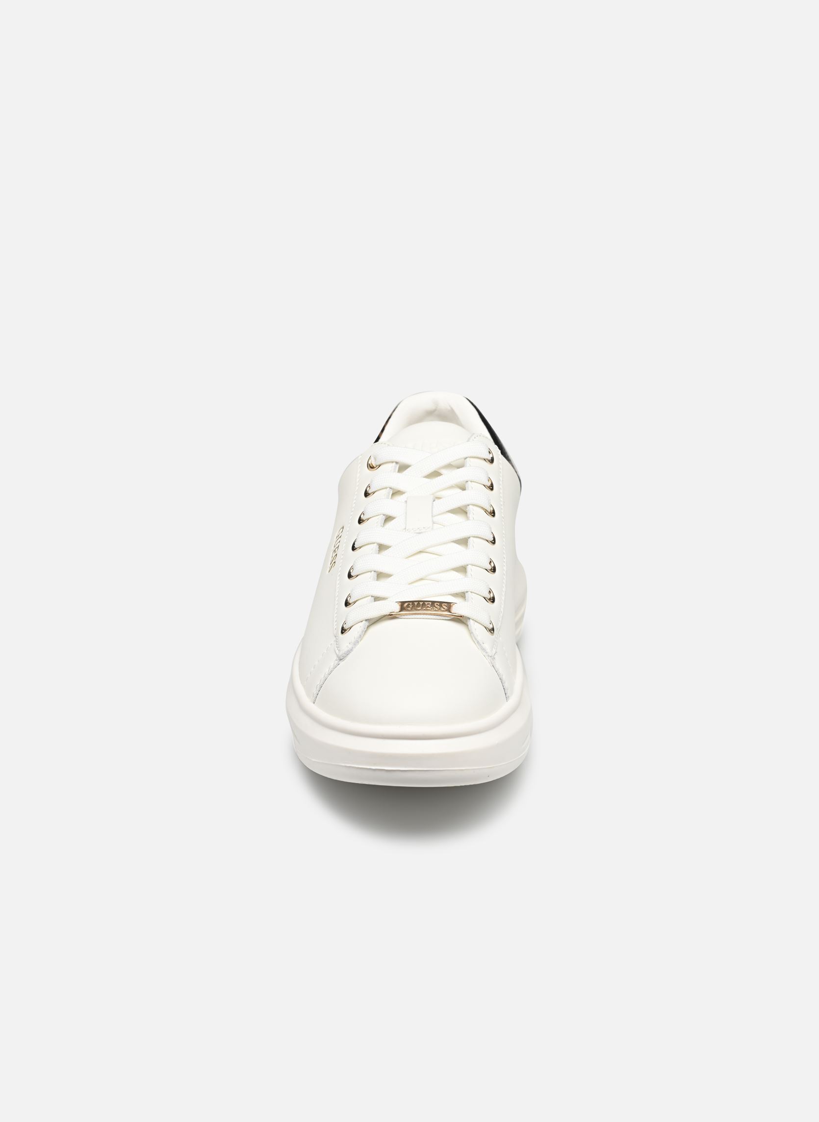 Lage sneakers VIBO W dames wit Guess Lage sneakers VIBO W dames wit White Brown