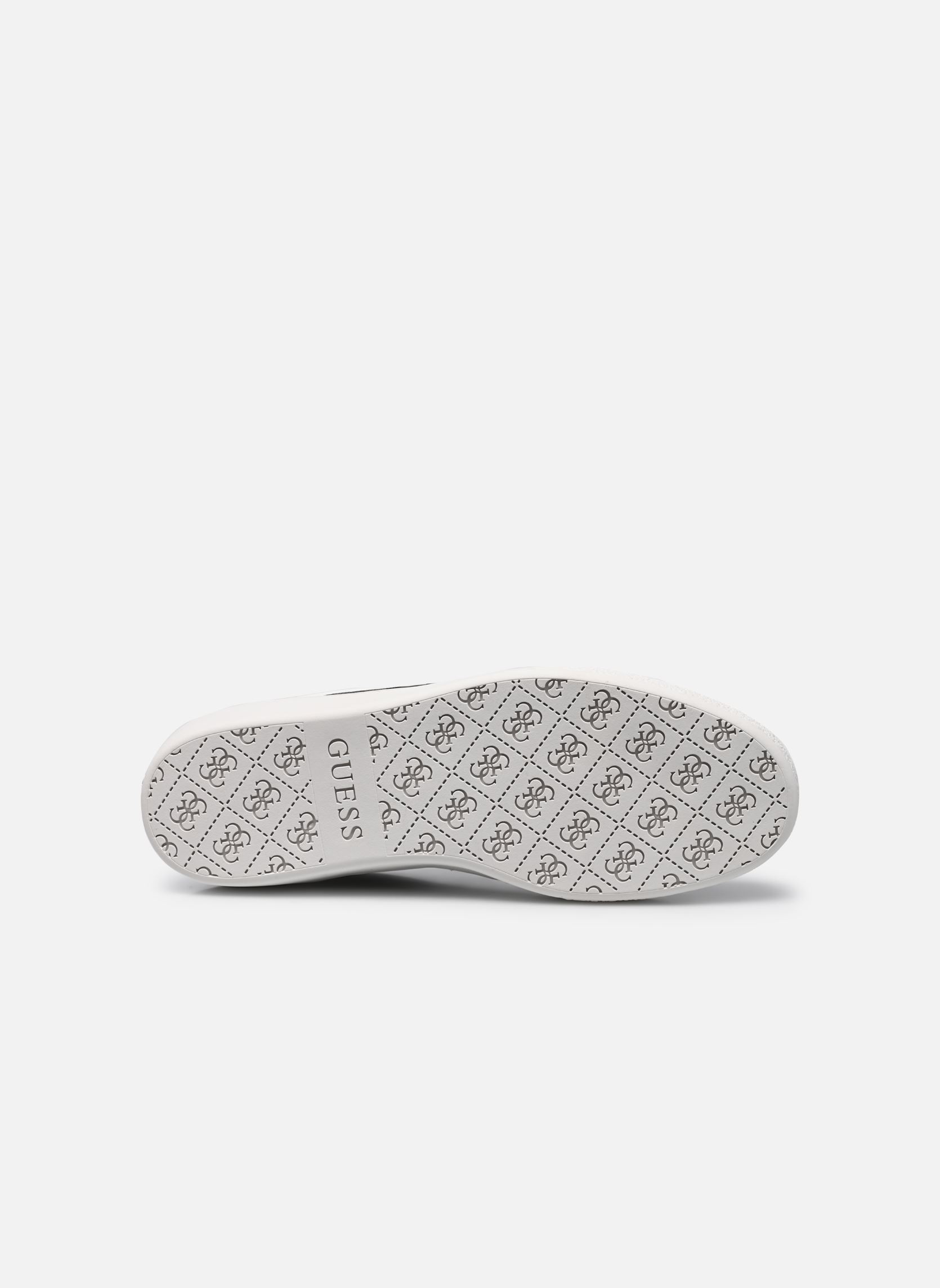 Lage sneakers NOLA II heren wit Guess Lage sneakers NOLA II heren wit White black