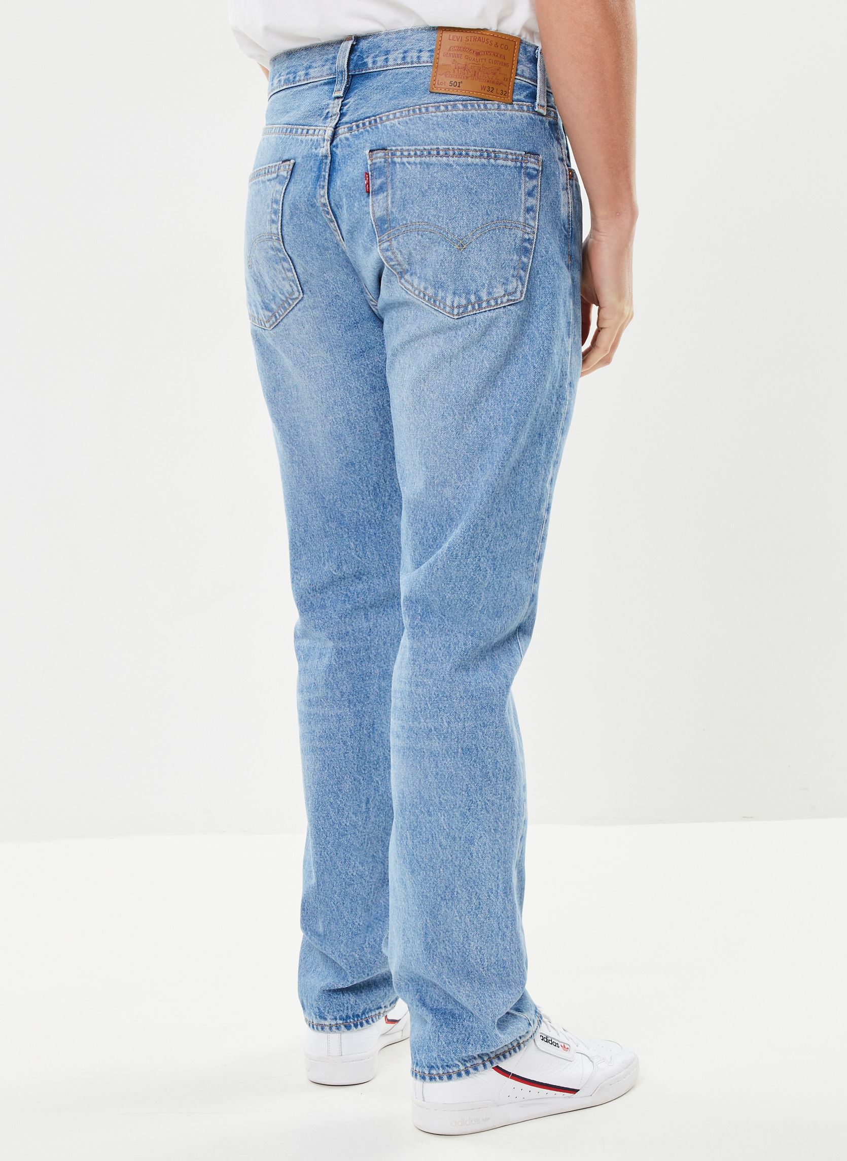 Straight Fit Jeans 501® LEVI'S® ORIGINAL herren blau Levi's Straight Fit Jeans 501® LEVI'S® ORIGINAL herren blau GLASSY WAVES