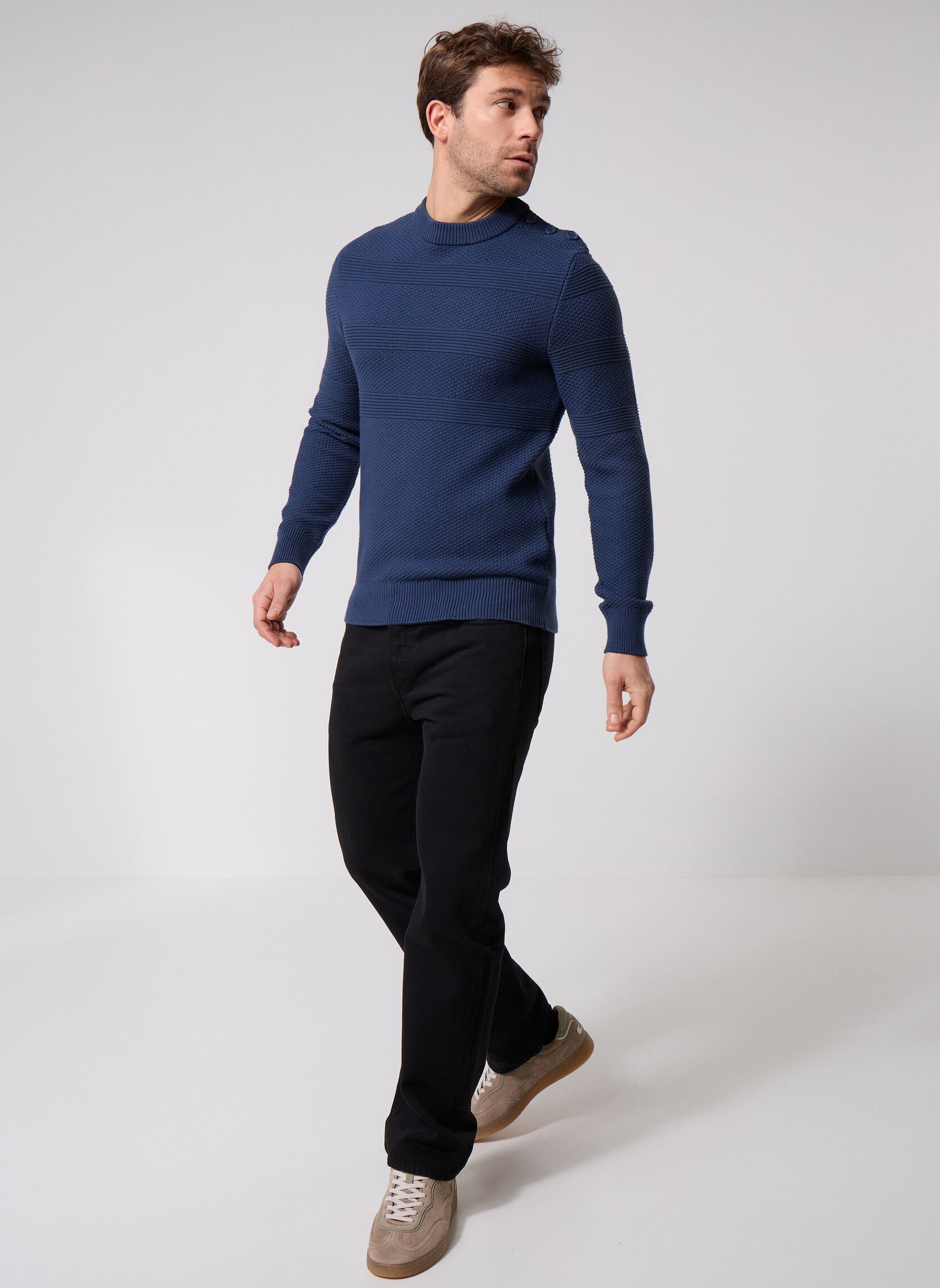 Jeans droit 501® LEVI'S® ORIGINAL homme bleu Levi's Jeans droit 501® LEVI'S® ORIGINAL homme bleu MEDIUM DARK INDIGO WORN