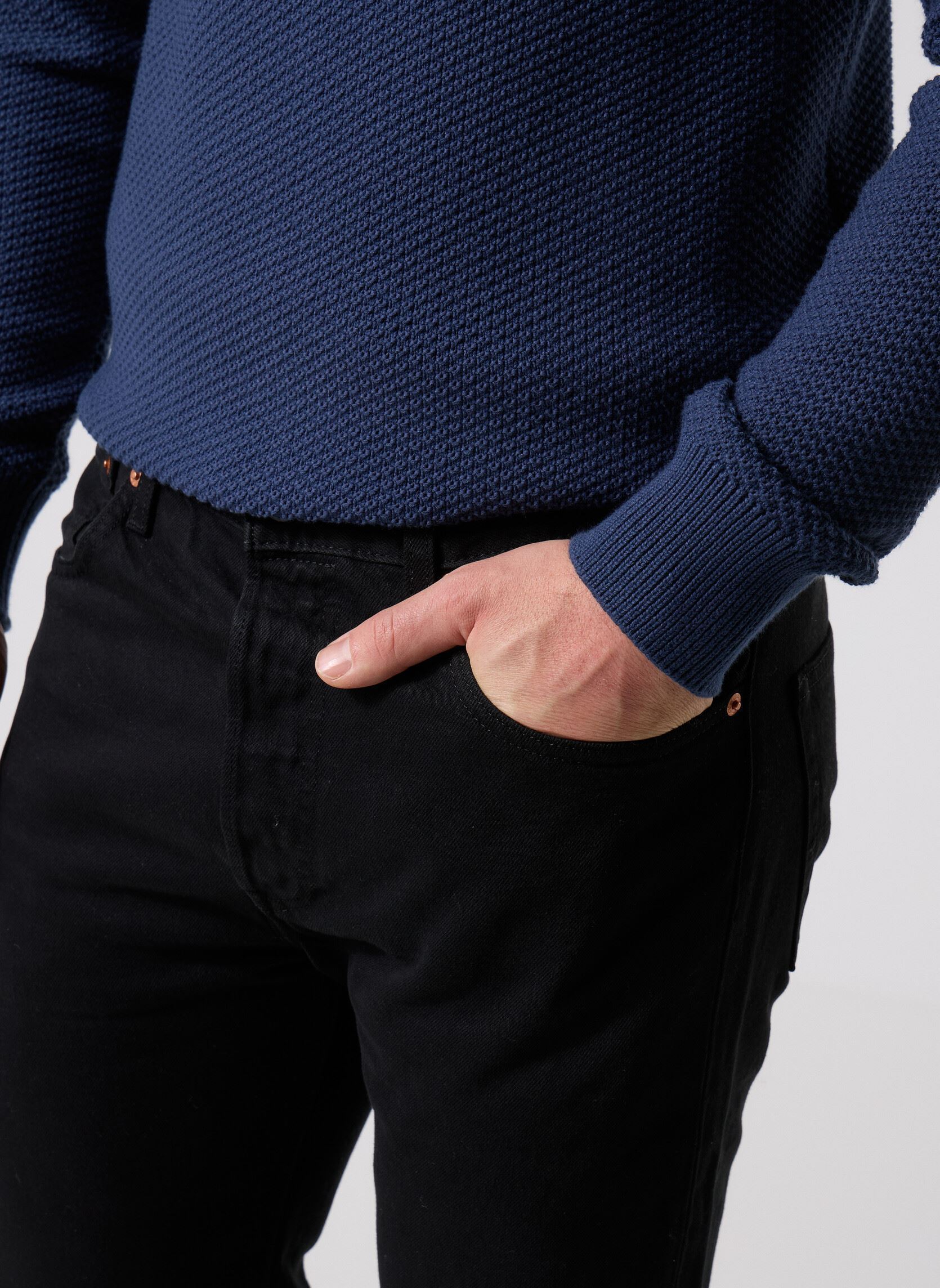 Jeans droit 501® LEVI'S® ORIGINAL homme bleu Levi's Jeans droit 501® LEVI'S® ORIGINAL homme bleu MEDIUM DARK INDIGO WORN