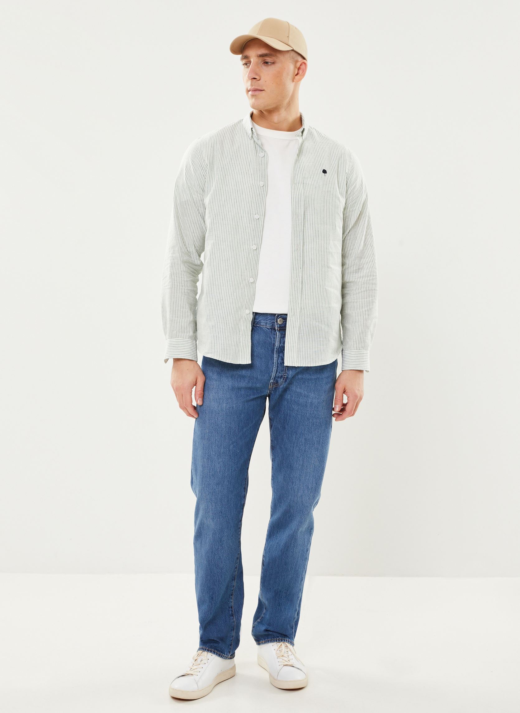 Jeans droit 501® LEVI'S® ORIGINAL homme bleu Levi's Jeans droit 501® LEVI'S® ORIGINAL homme bleu HONEYBEE