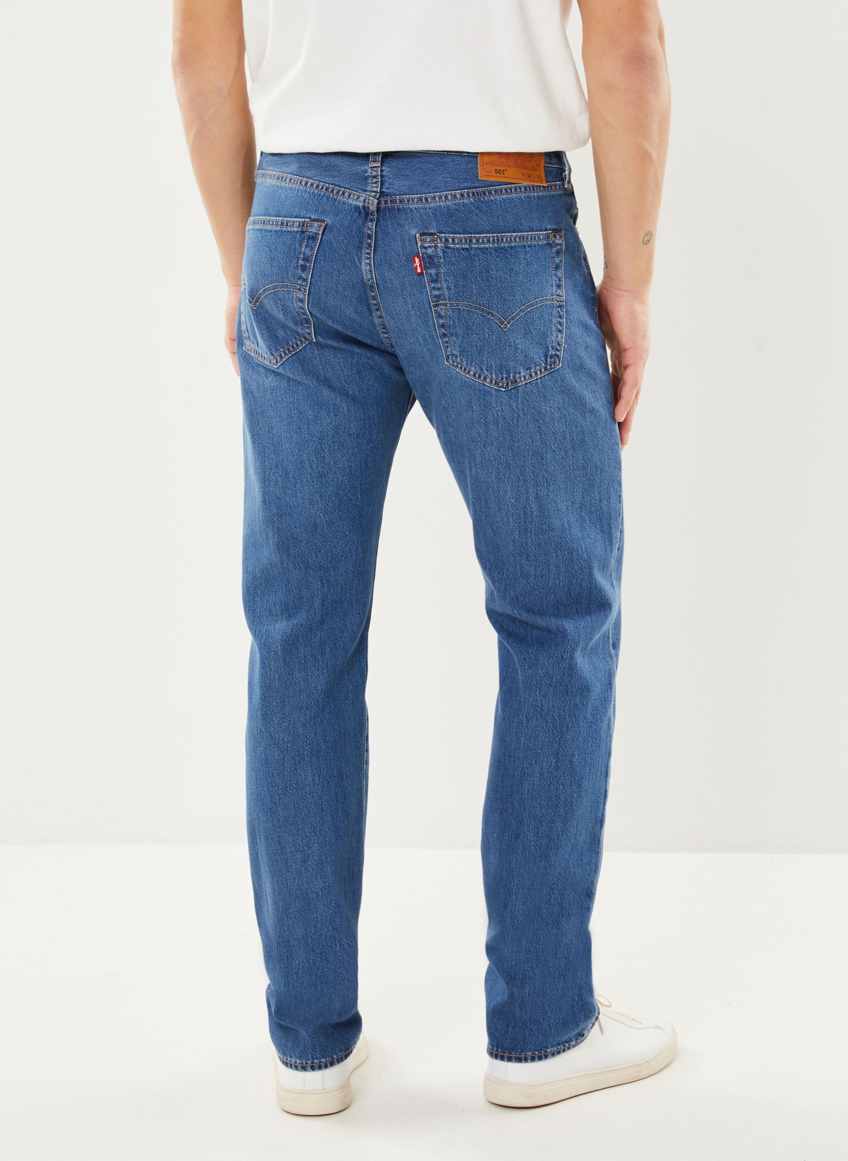 Jeans droit 501® LEVI'S® ORIGINAL homme bleu Levi's Jeans droit 501® LEVI'S® ORIGINAL homme bleu HONEYBEE