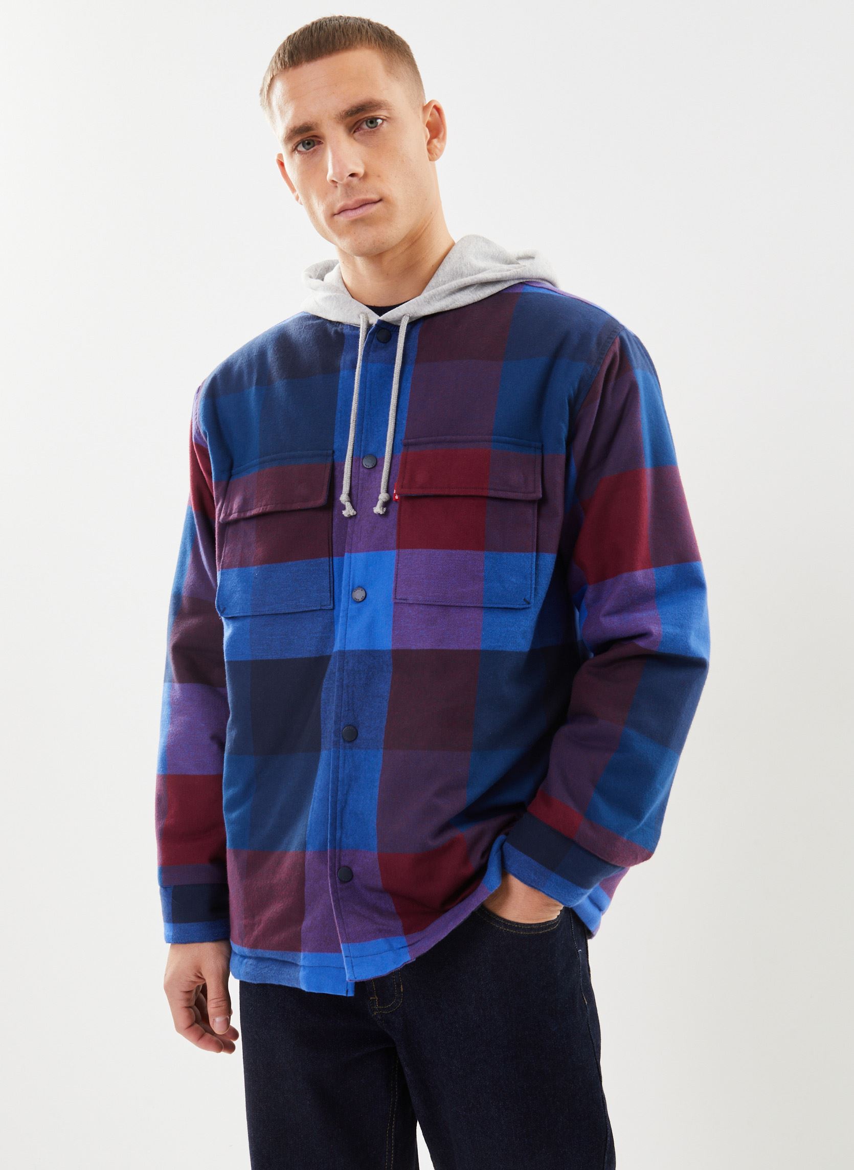 Vêtements Levi' HOODED JACK WORKER pour Accessoires