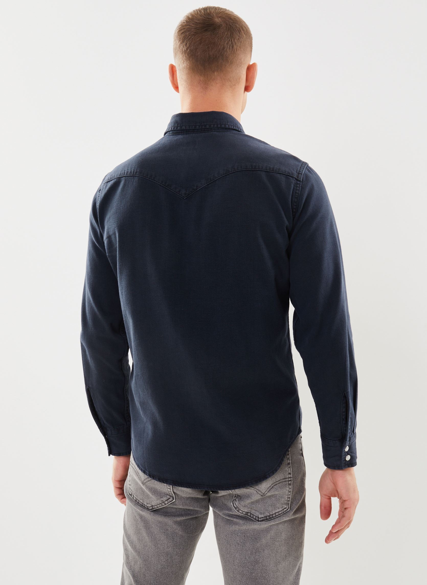 Hemden CLASSIC WESTERN STANDARD herren blau Levi's Hemden CLASSIC WESTERN STANDARD herren blau WEBSTER BLUE BLK OVE