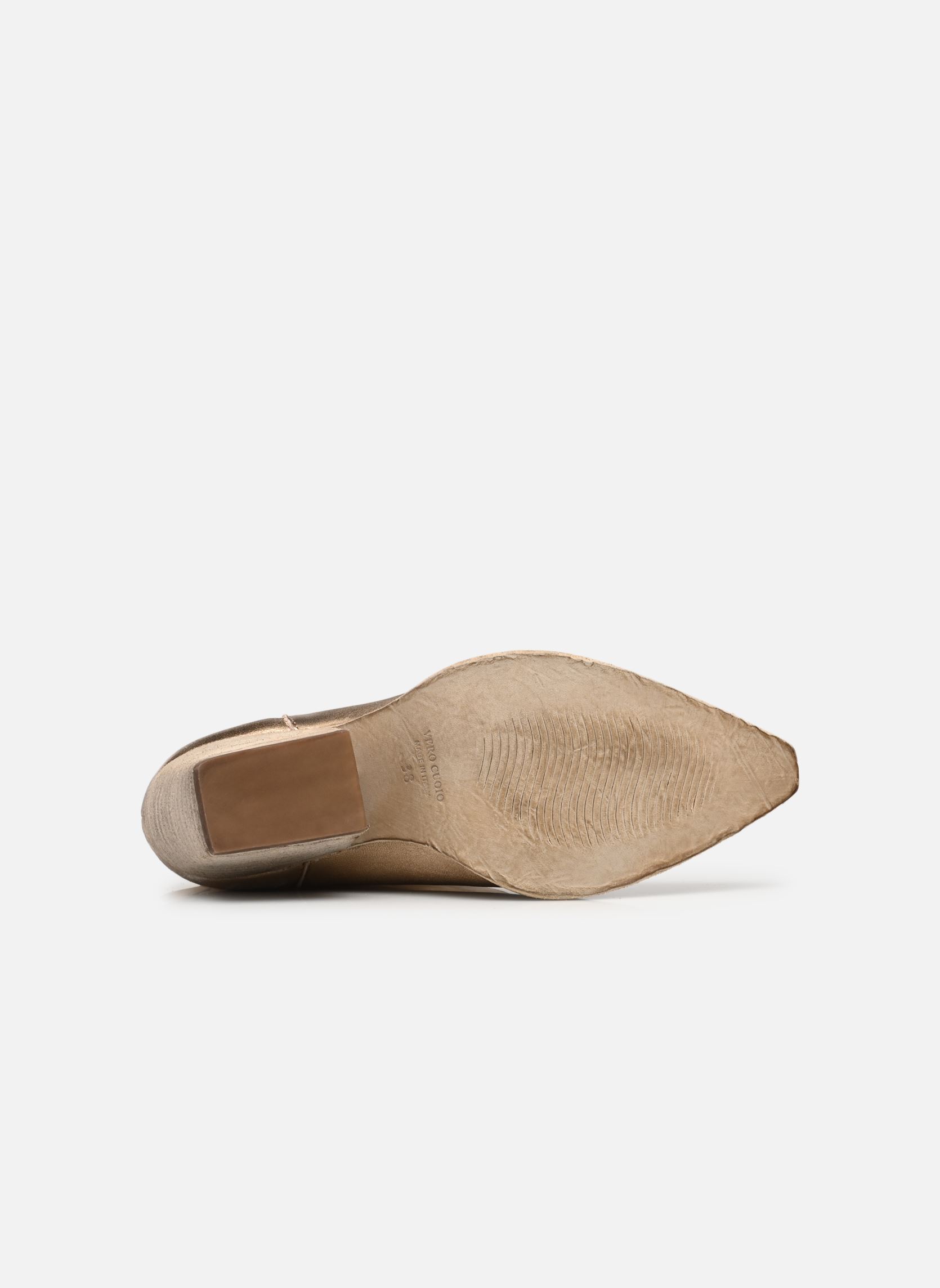Cowboy-Stiefeletten E690E3 damen gold und bronze Semerdjian Cowboy-Stiefeletten E690E3 damen gold und bronze BERG NUDE