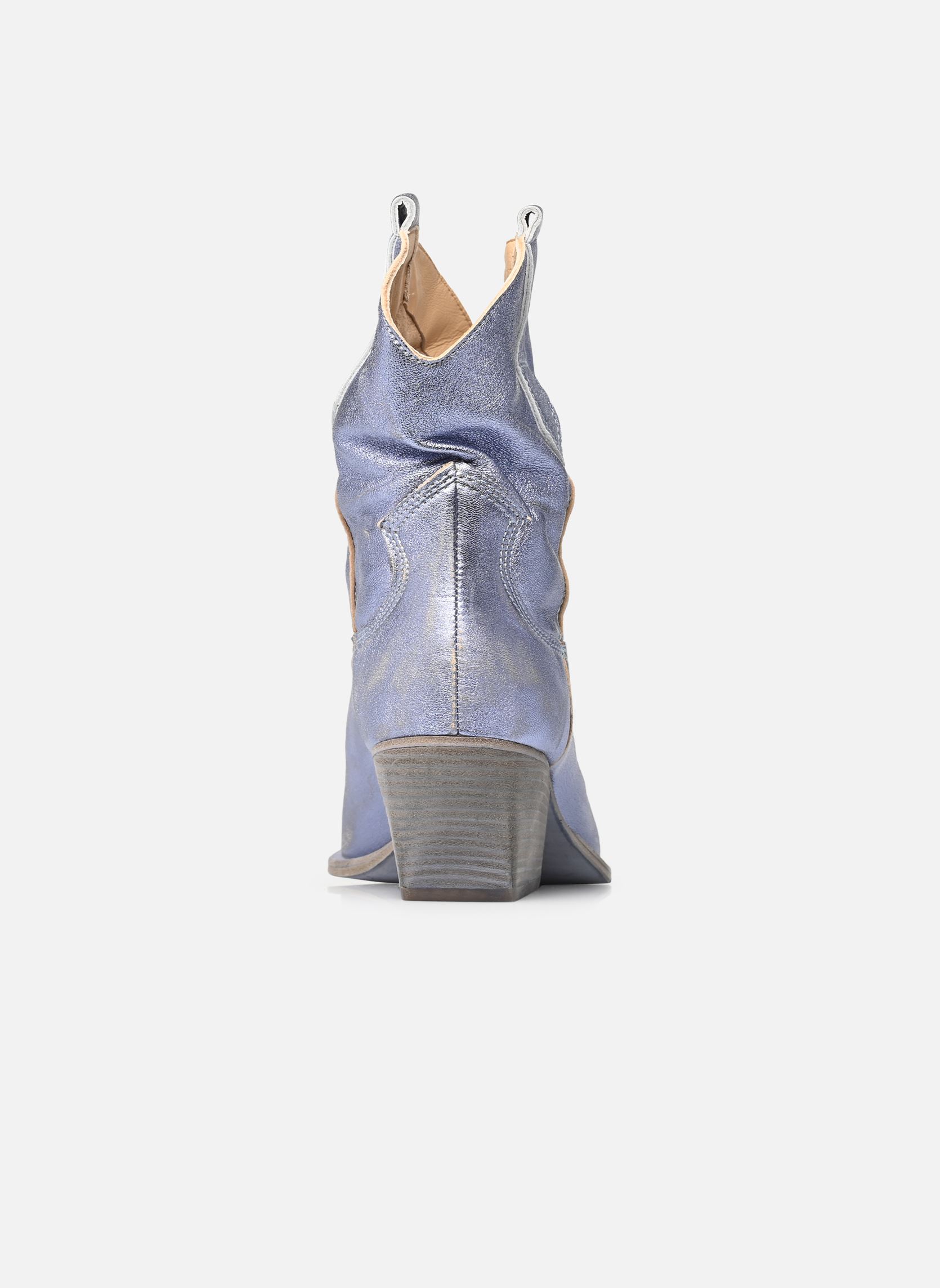 Cowboy-Stiefeletten E690E3 damen silber Semerdjian Cowboy-Stiefeletten E690E3 damen silber BERG JEANS