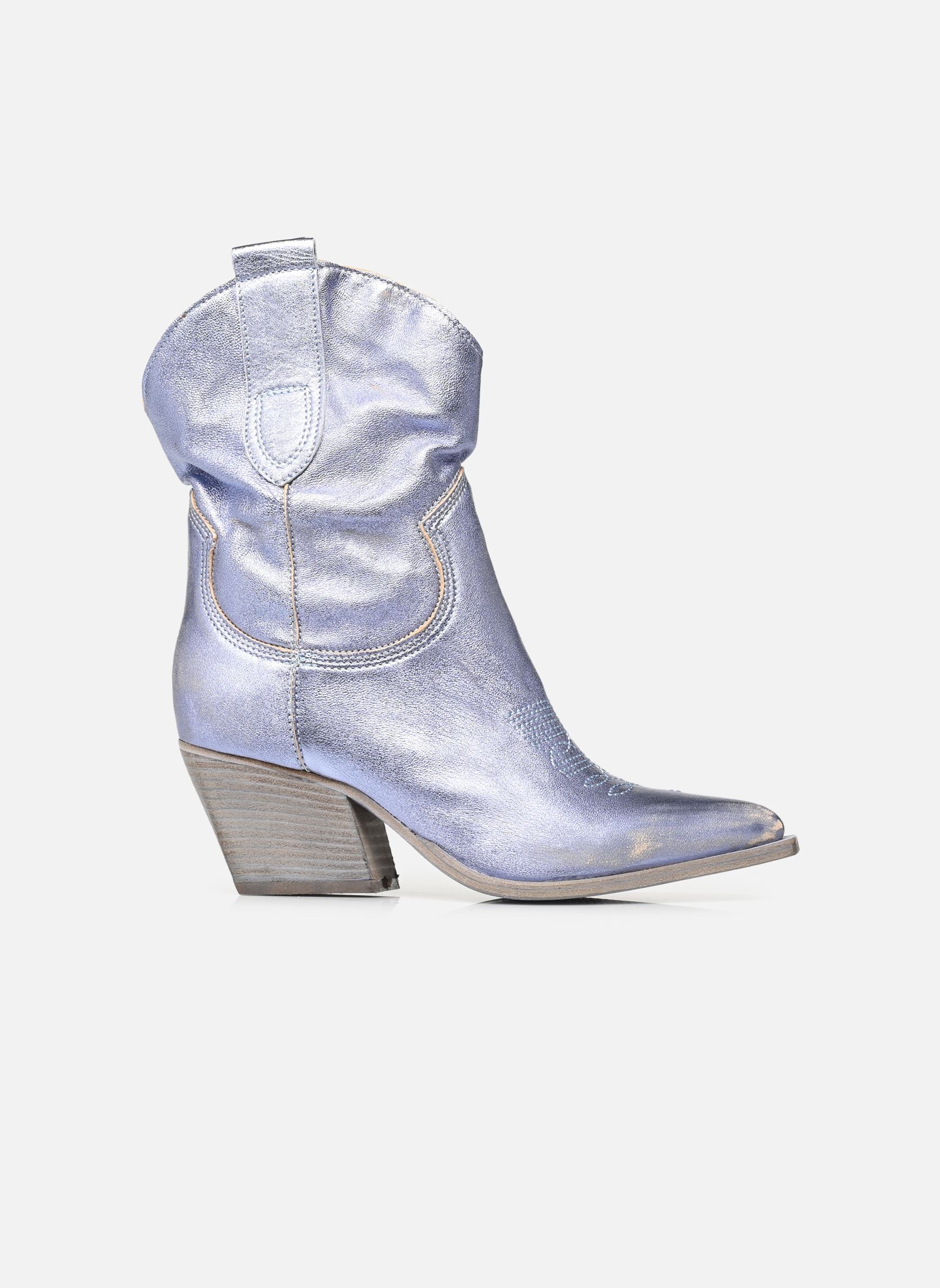 Cowboy-Stiefeletten E690E3 damen silber Semerdjian Cowboy-Stiefeletten E690E3 damen silber BERG JEANS