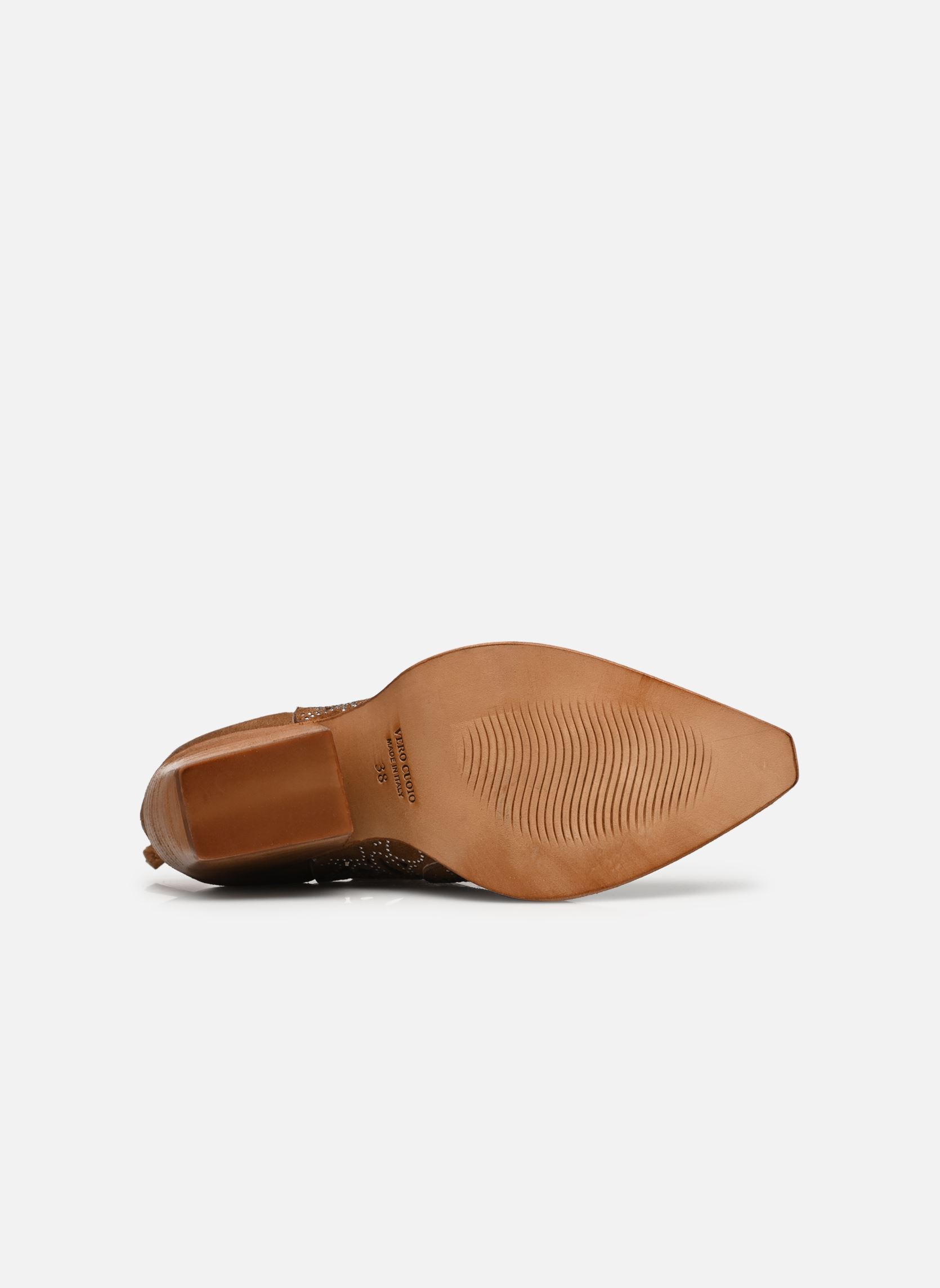 Cowboy-Stiefeletten M702M17 damen braun Semerdjian Cowboy-Stiefeletten M702M17 damen braun CROSTA NOCE