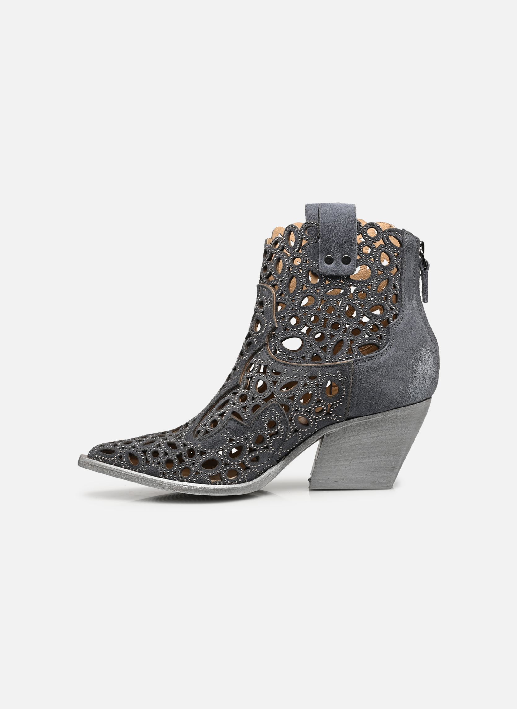 Cowboy boots M702M17 dames blauw Semerdjian Cowboy boots M702M17 dames blauw CROSTA DENIM