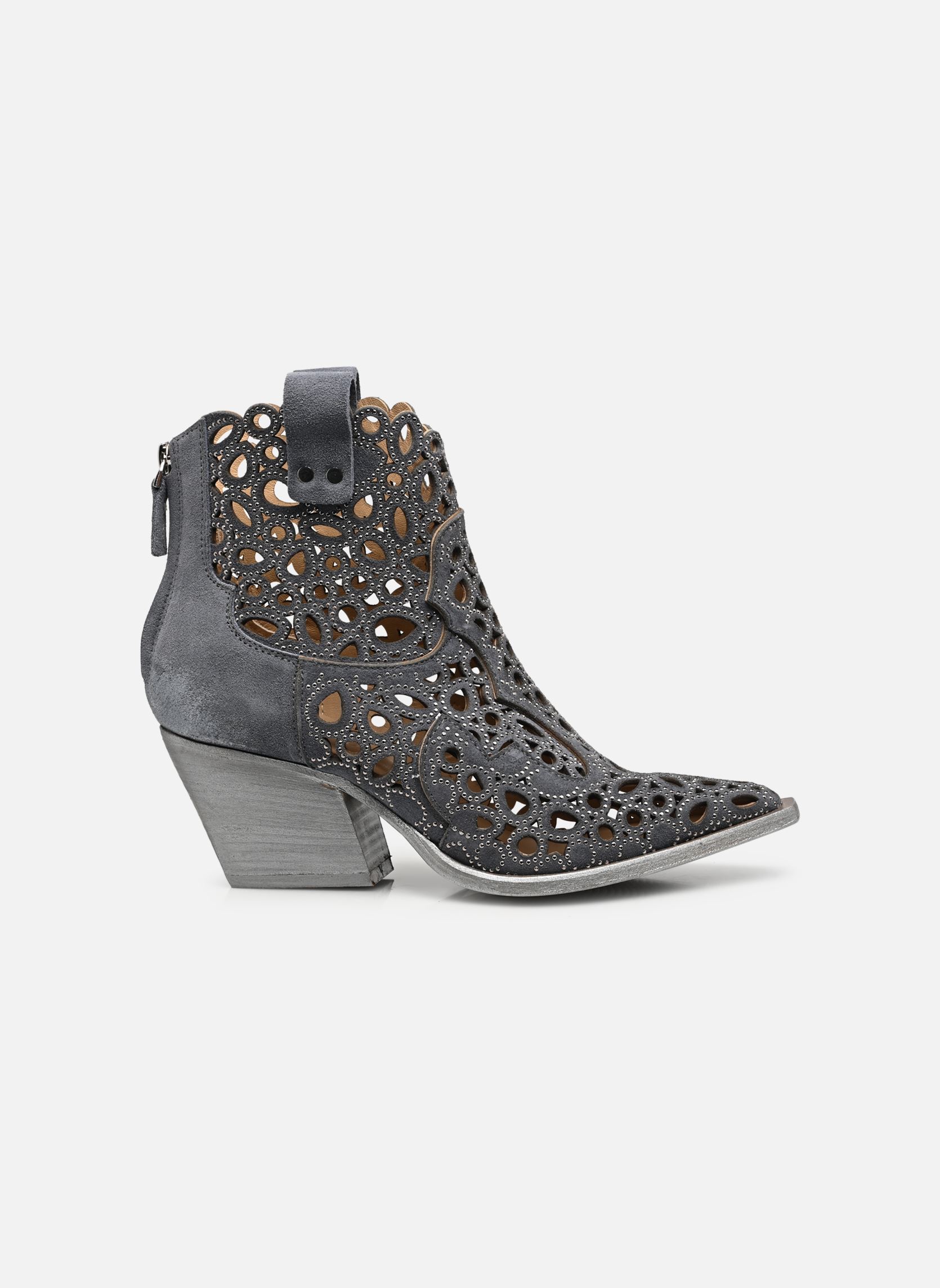 Cowboy boots M702M17 dames blauw Semerdjian Cowboy boots M702M17 dames blauw CROSTA DENIM