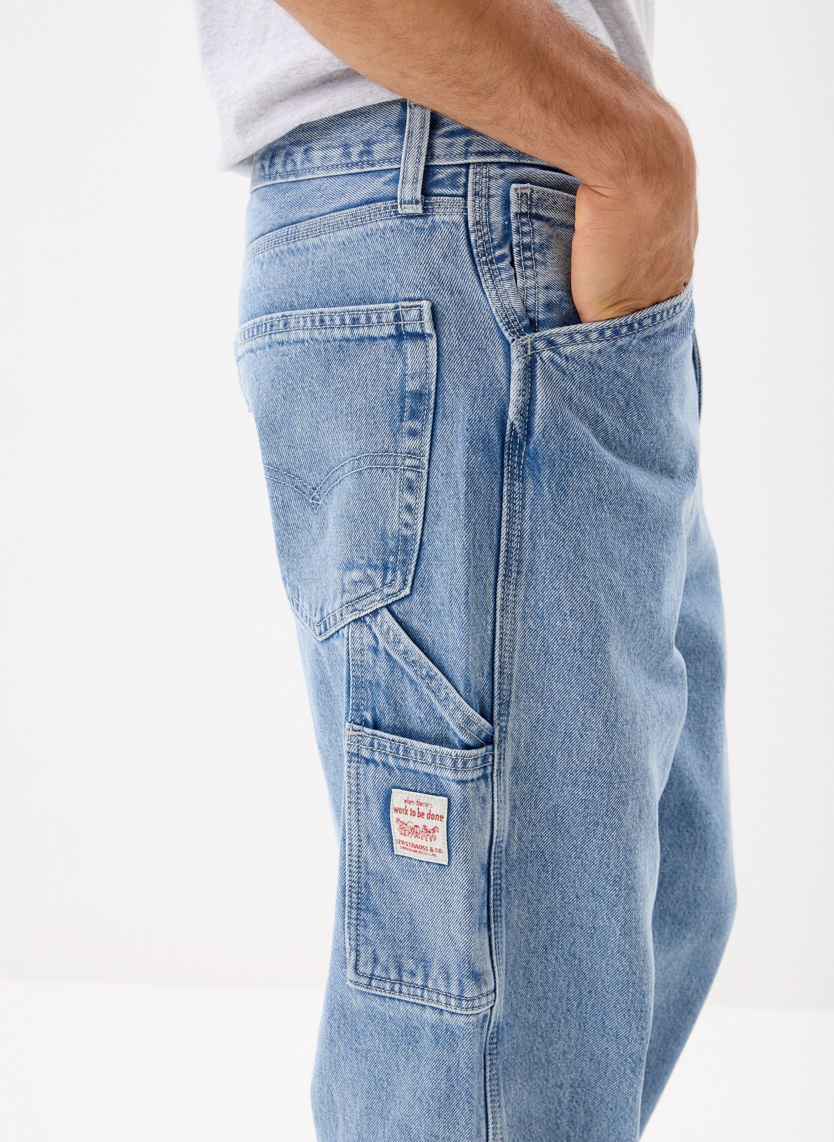 Jeans droit 568 STAY LOOSE CARPENTER homme bleu Levi's Jeans droit 568 STAY LOOSE CARPENTER homme bleu PUT IN WORK