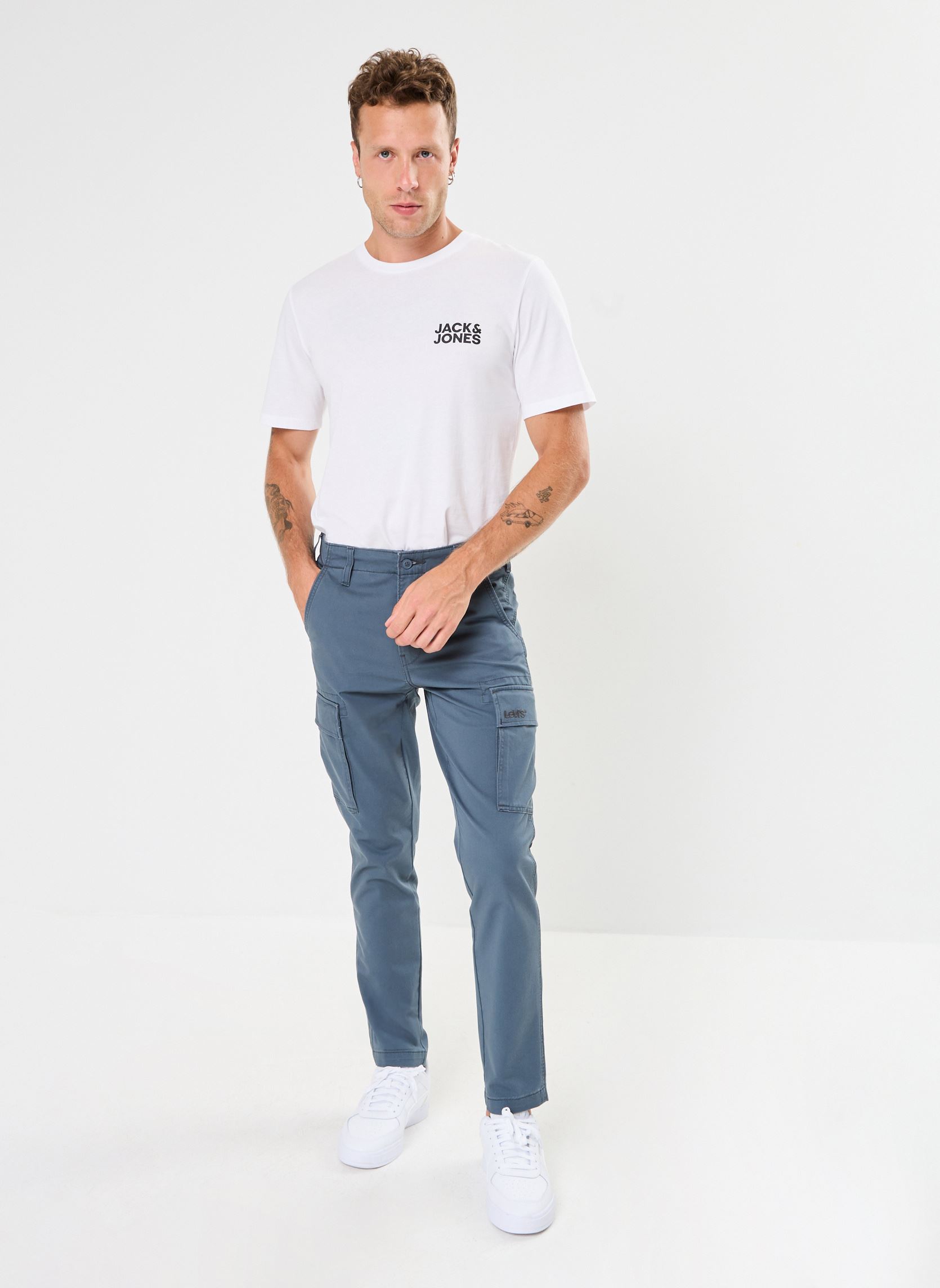 Pantaloni chino XX CARGO SLIM uomo grigio Levi's Pantaloni chino XX CARGO SLIM uomo grigio Dark Slate