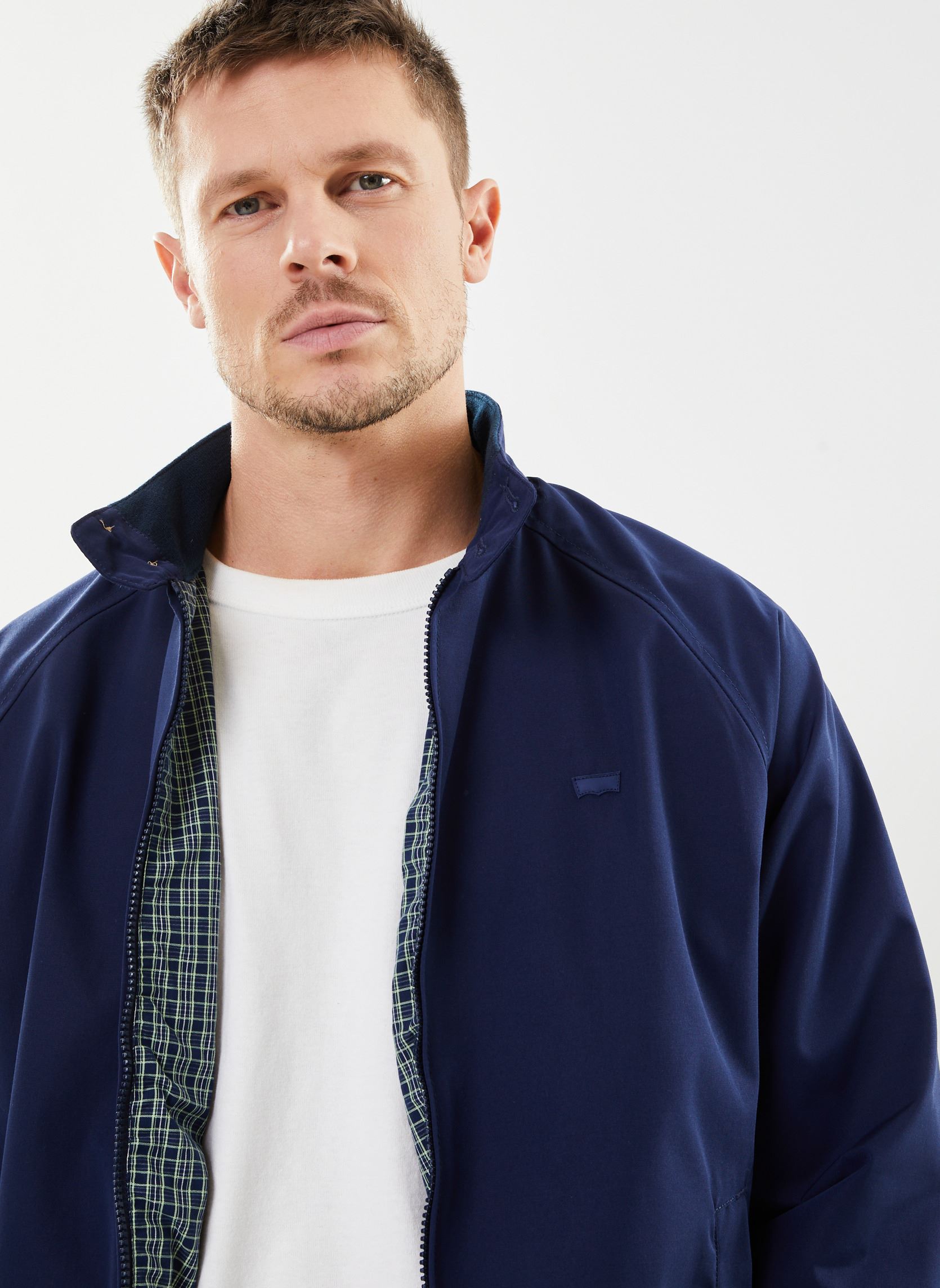 Blousons BAKER HARRINGTON JACKET homme bleu Levi's Blousons BAKER HARRINGTON JACKET homme bleu Naval Academy