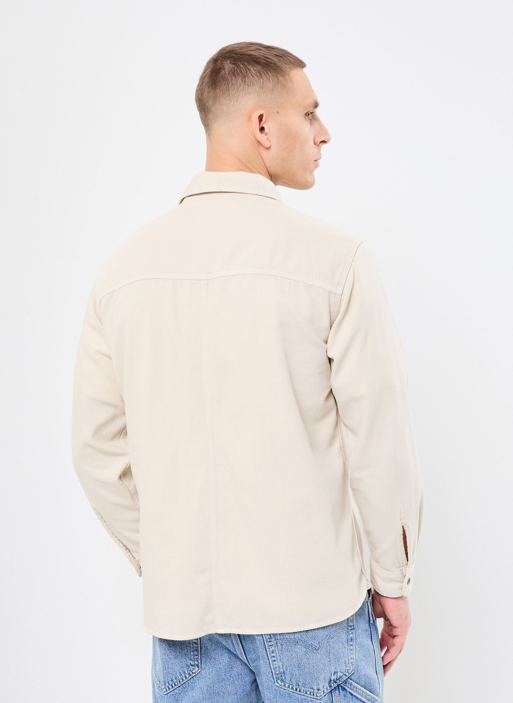 Hemden LS AUBURN WORKER herren grau Levi's Hemden LS AUBURN WORKER herren grau HARP SILVER BIRCH GARMENT DYE