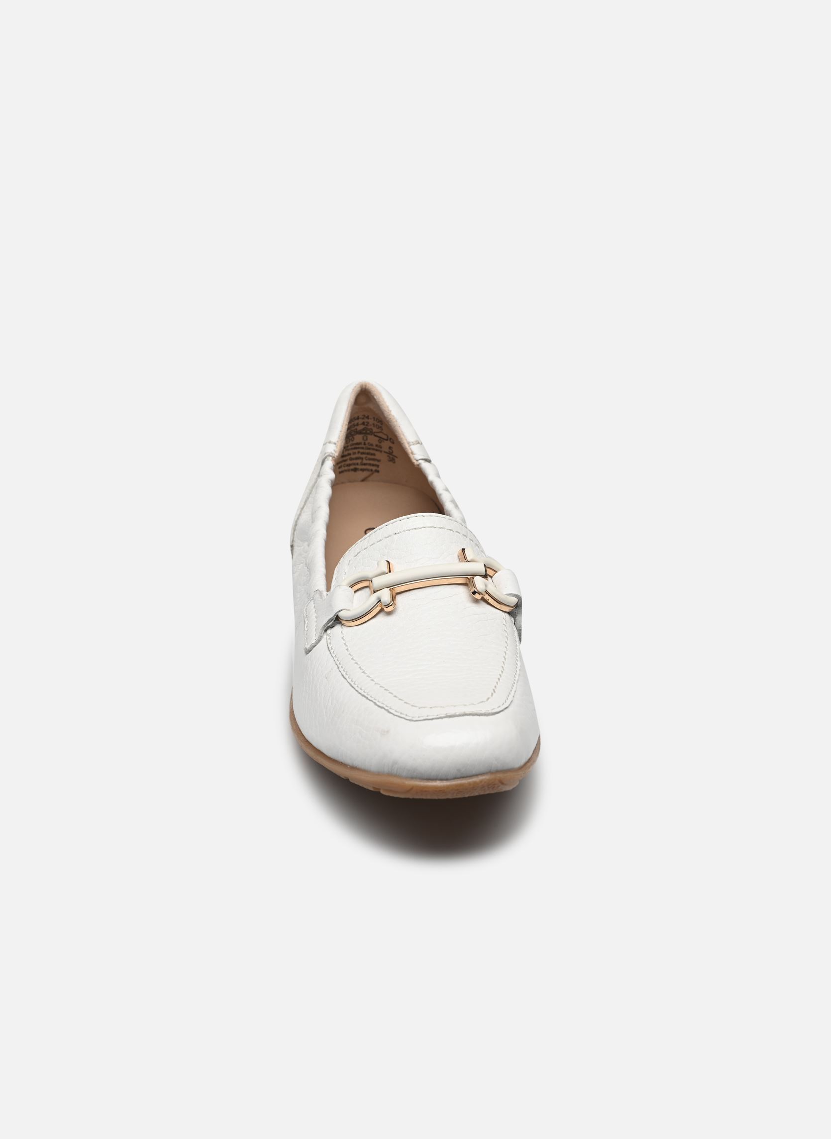 Mocassins 24654-42 femme blanc Caprice Mocassins 24654-42 femme blanc WHITE DEER