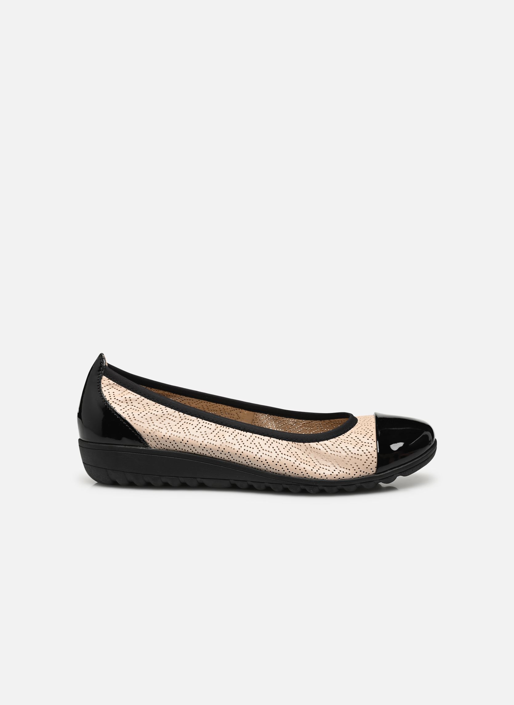 Ballerines classiques 22103-42 femme beige Caprice Ballerines classiques 22103-42 femme beige BEIGE COMB