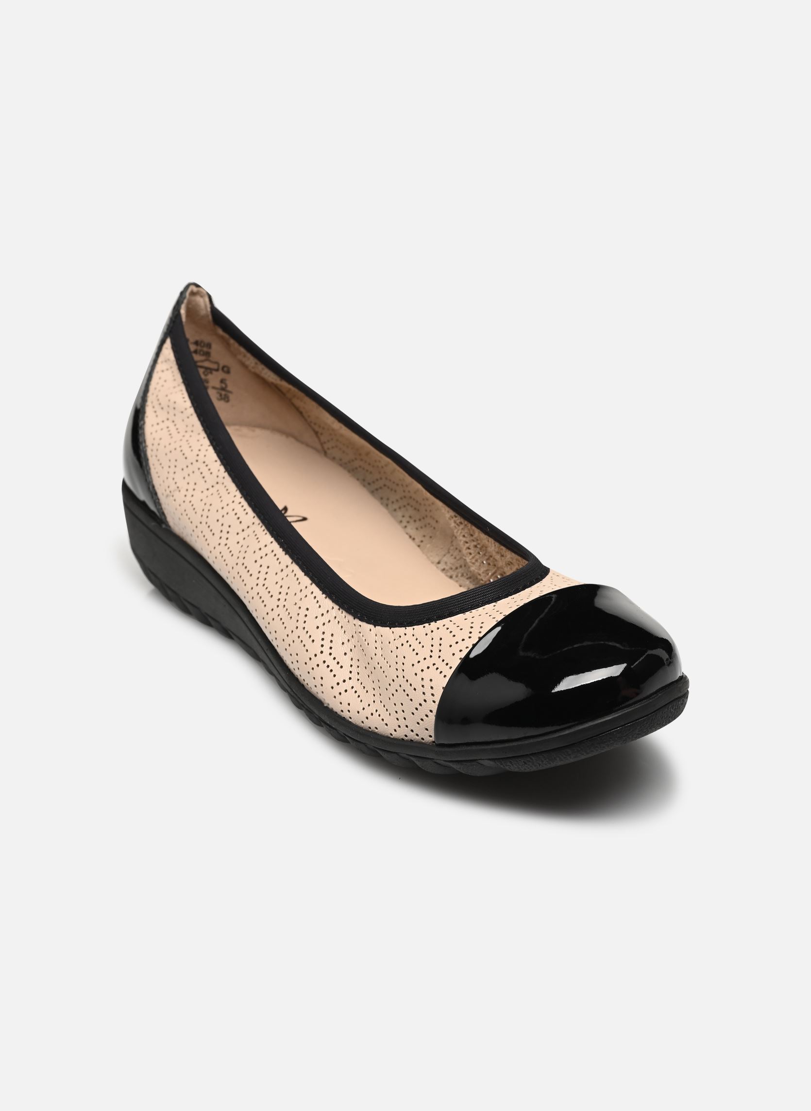 Ballerines classiques 22103-42 femme beige Caprice Ballerines classiques 22103-42 femme beige BEIGE COMB