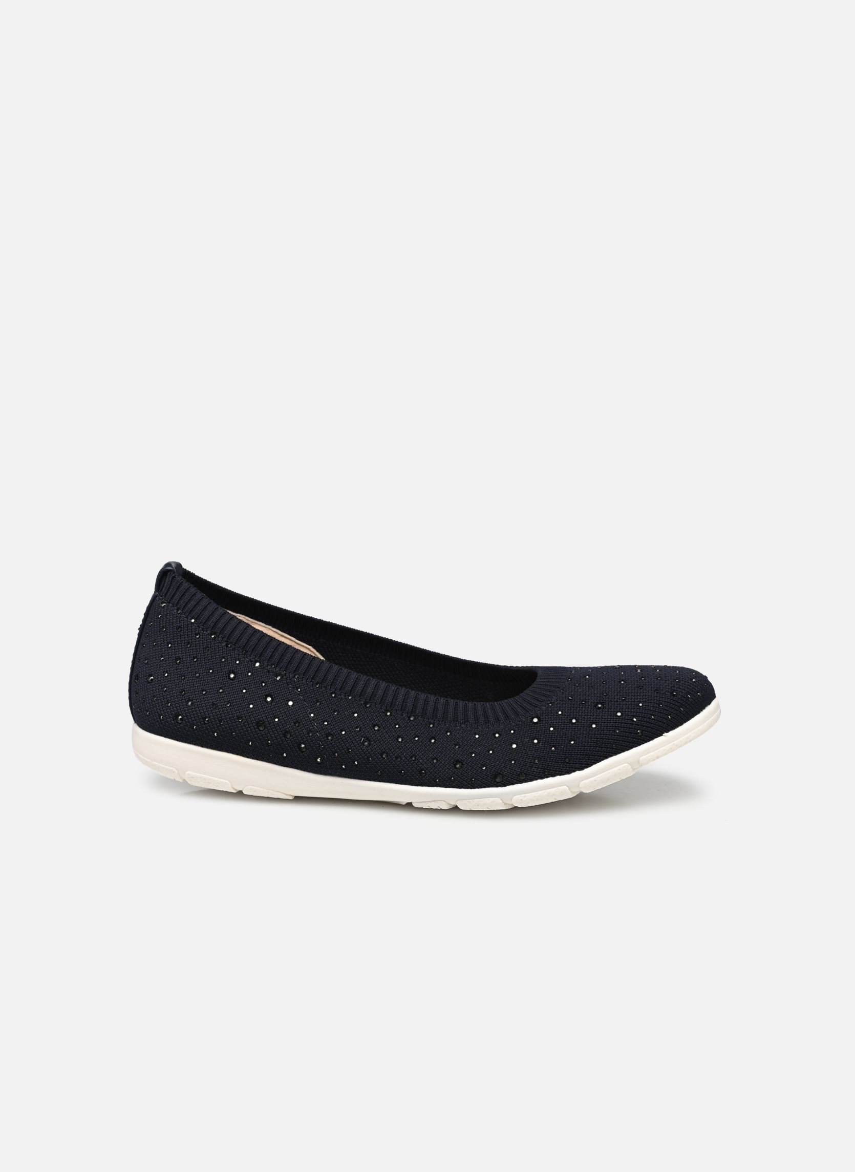 Klassische Ballerinas 22107-42 damen blau Caprice Klassische Ballerinas 22107-42 damen blau OCEAN KNIT