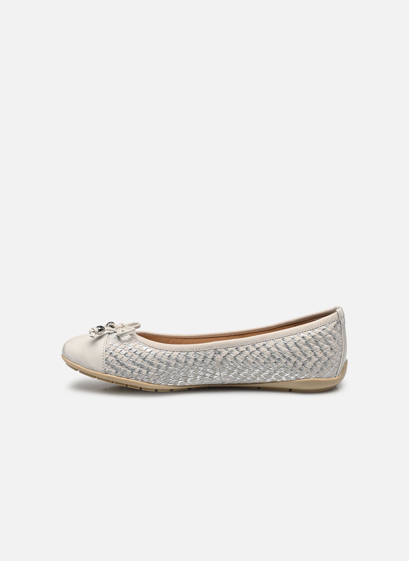 Klassische Ballerinas 22113-42 damen grau Caprice Klassische Ballerinas 22113-42 damen grau LT.GREY COMB