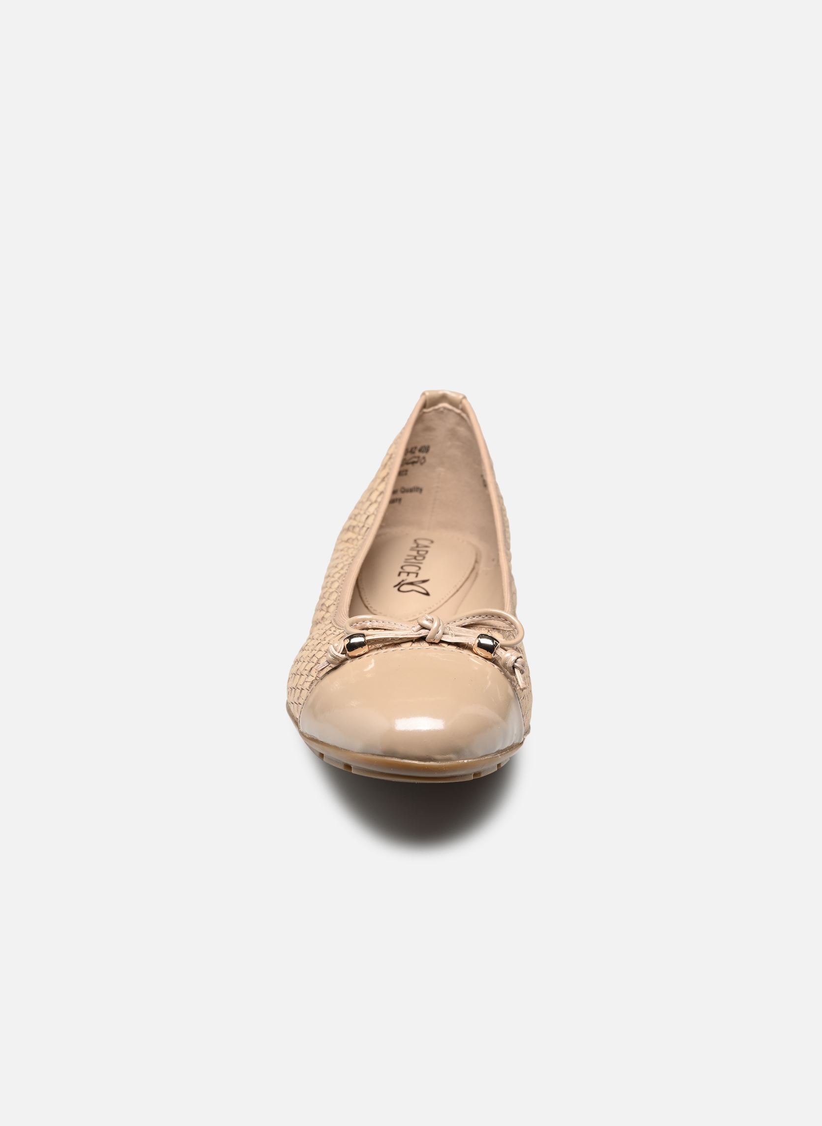 Klassische Ballerinas 22113-42 damen beige Caprice Klassische Ballerinas 22113-42 damen beige BEIGE COMB I