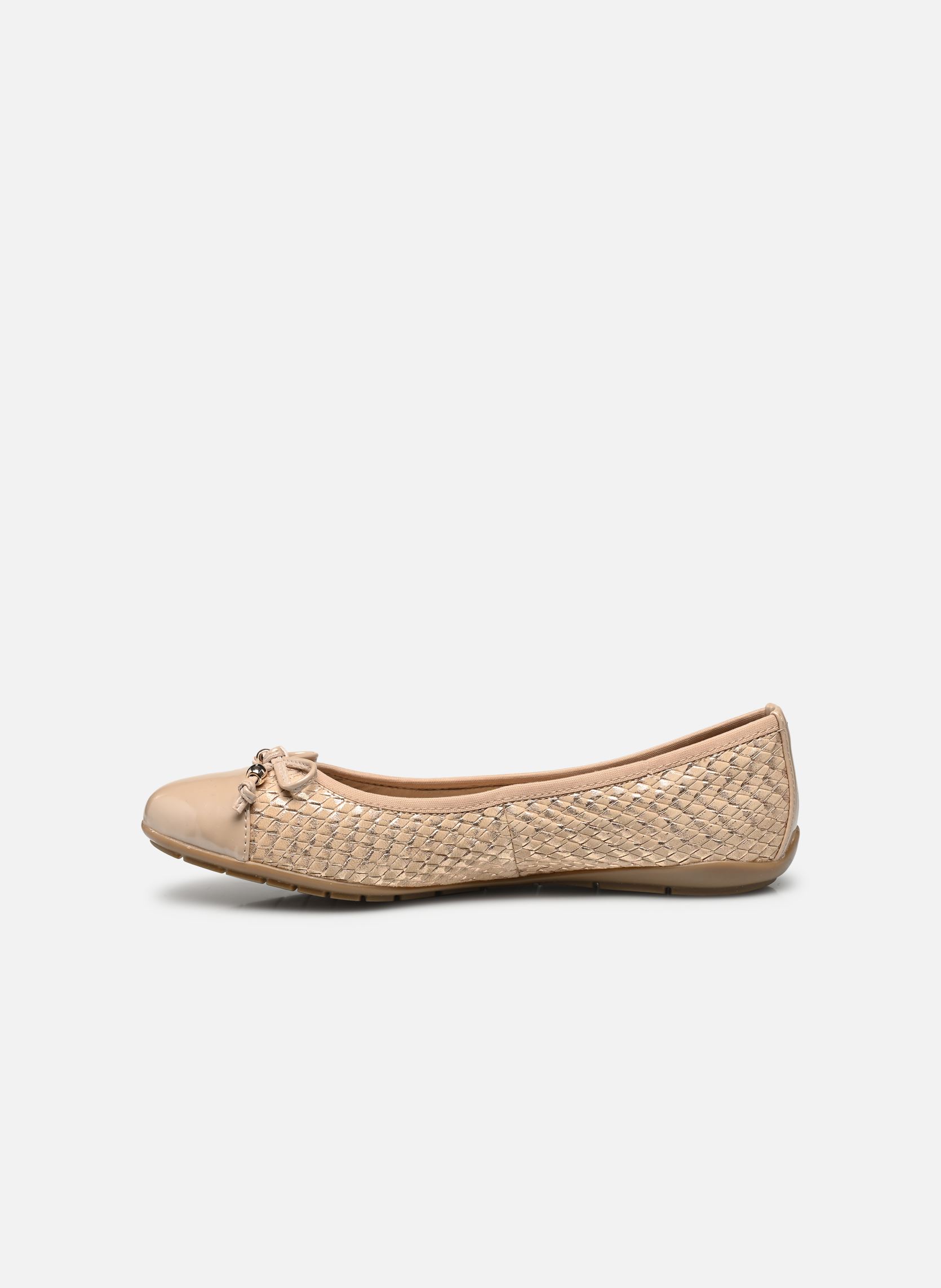 Klassische Ballerinas 22113-42 damen beige Caprice Klassische Ballerinas 22113-42 damen beige BEIGE COMB I