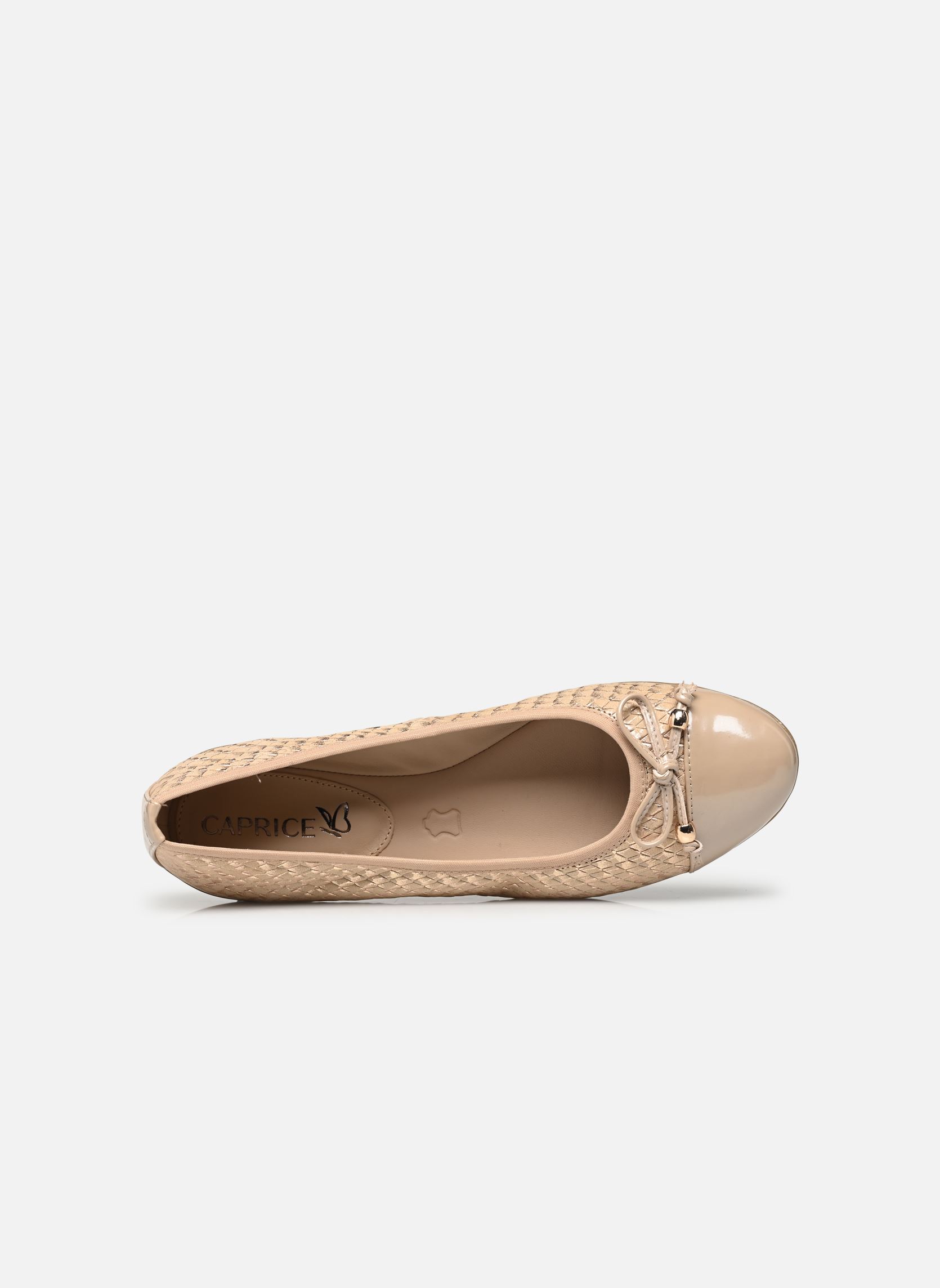 Klassische Ballerinas 22113-42 damen beige Caprice Klassische Ballerinas 22113-42 damen beige BEIGE COMB I