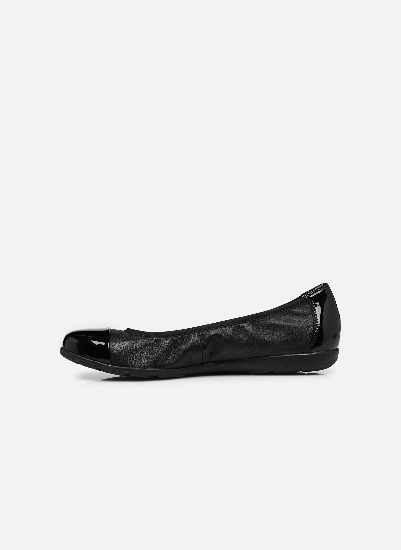 Klassische Ballerinas 22152-42 damen schwarz Caprice Klassische Ballerinas 22152-42 damen schwarz BLACK COMB N