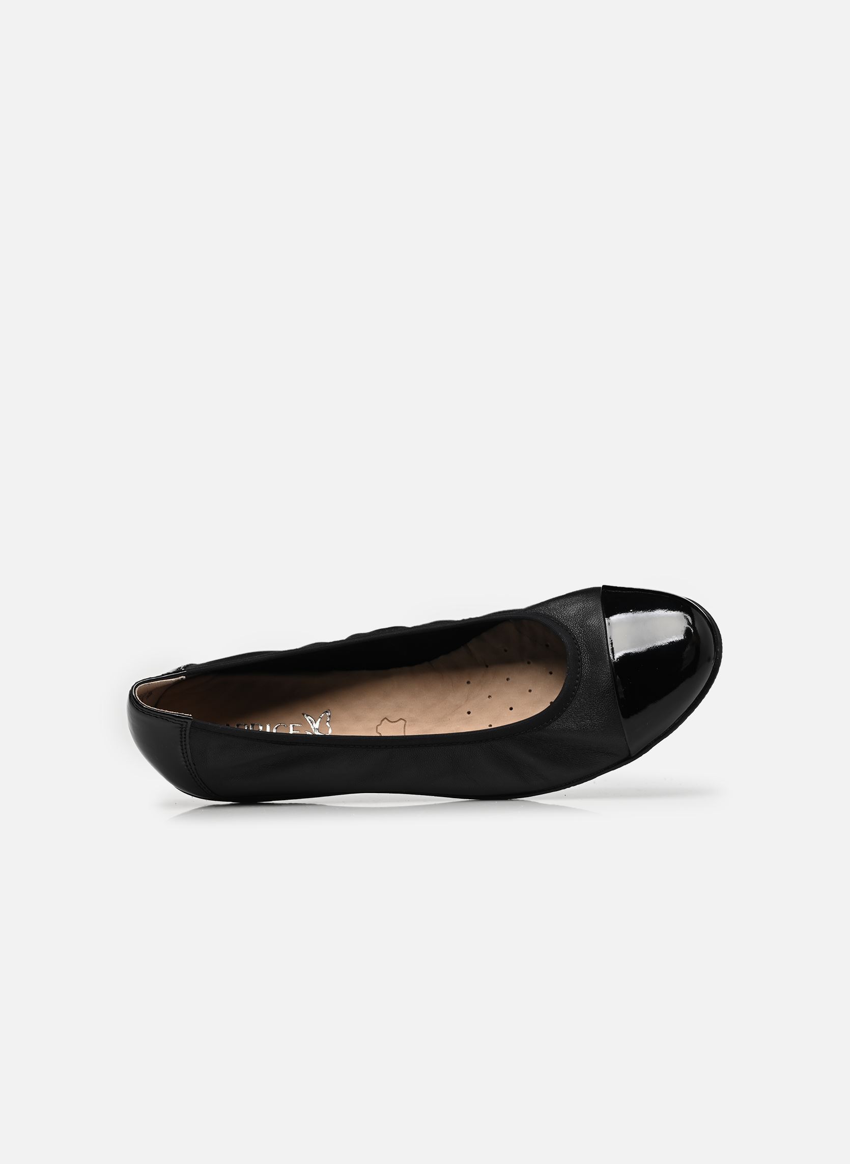 Klassische Ballerinas 22152-42 damen schwarz Caprice Klassische Ballerinas 22152-42 damen schwarz BLACK COMB N