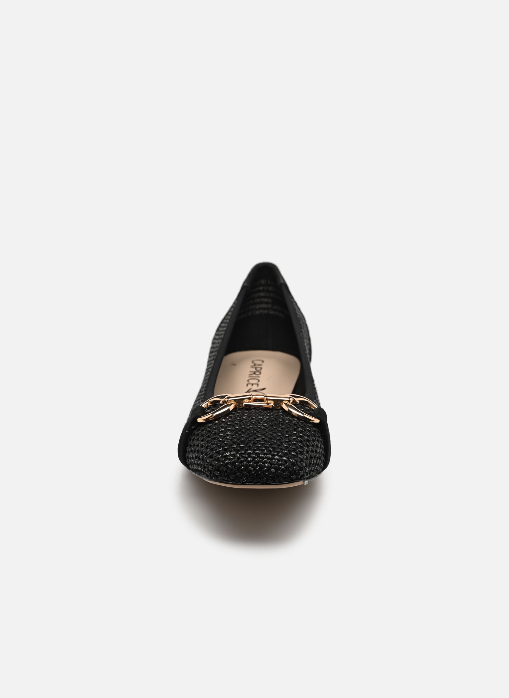 Klassische Ballerinas 22503-42 damen schwarz Caprice Klassische Ballerinas 22503-42 damen schwarz BLACK COMB