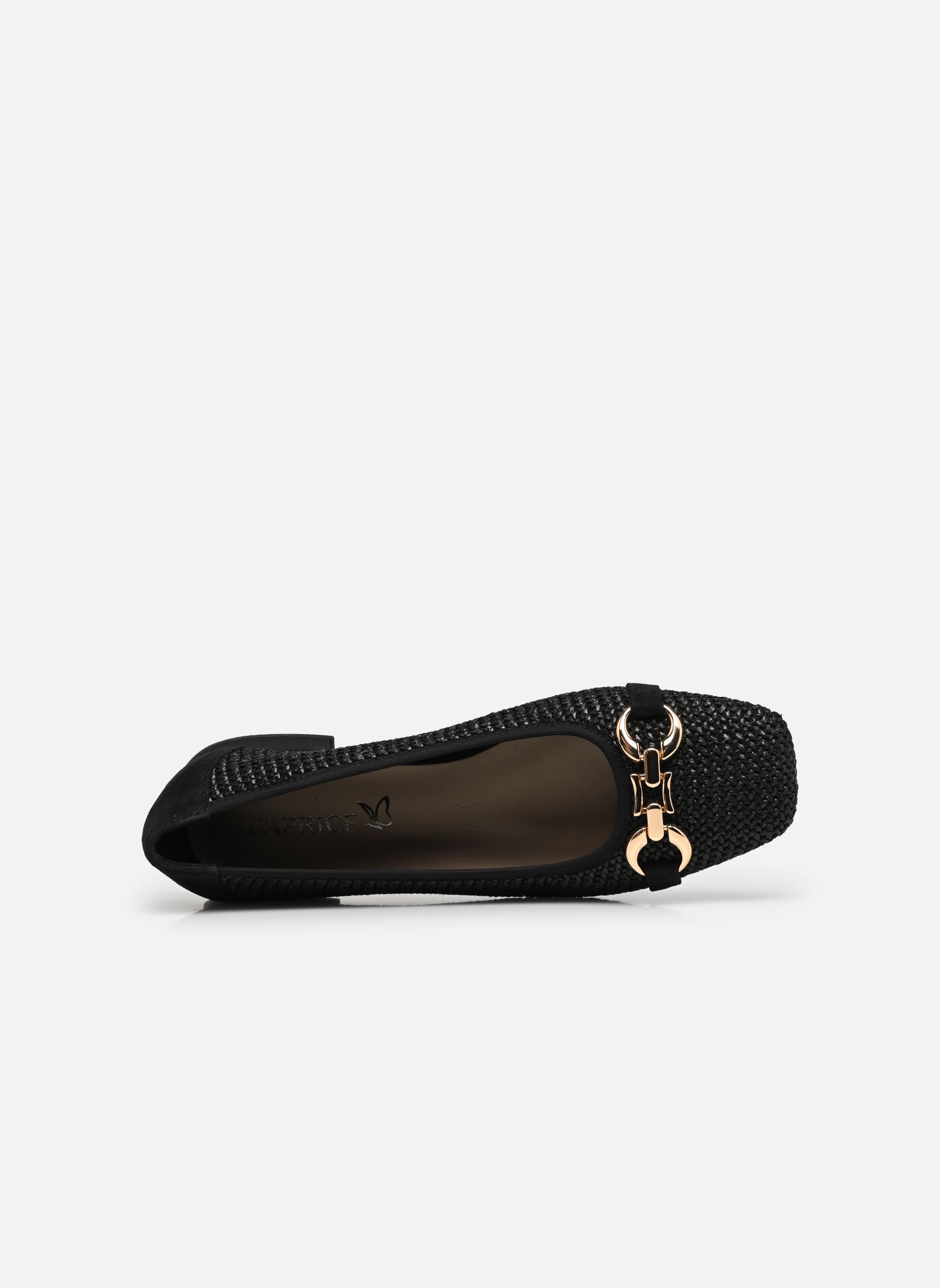 Klassische Ballerinas 22503-42 damen schwarz Caprice Klassische Ballerinas 22503-42 damen schwarz BLACK COMB