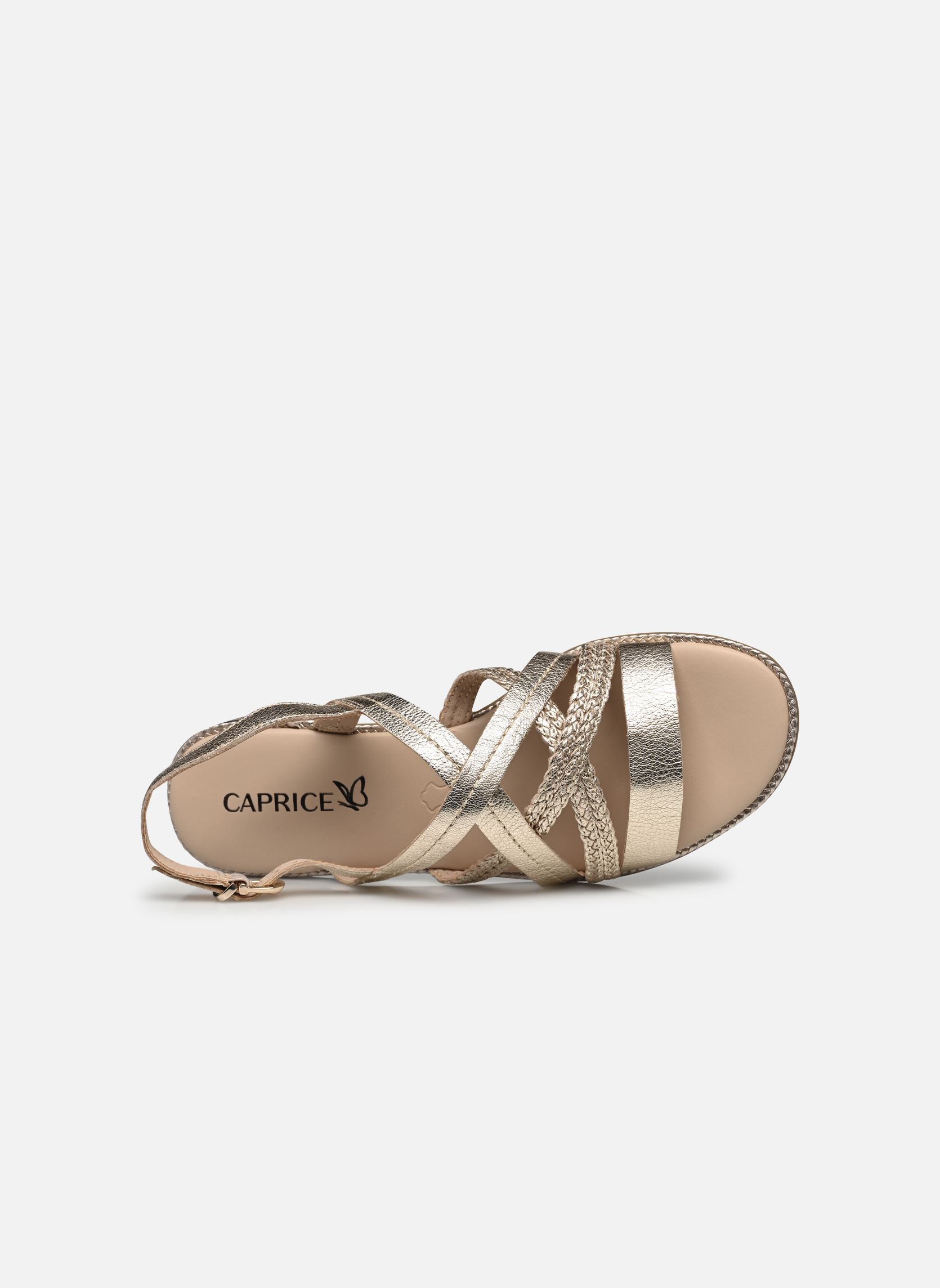 Sandalen 28100-42 damen gold und bronze Caprice Sandalen 28100-42 damen gold und bronze PLATIN METAL.