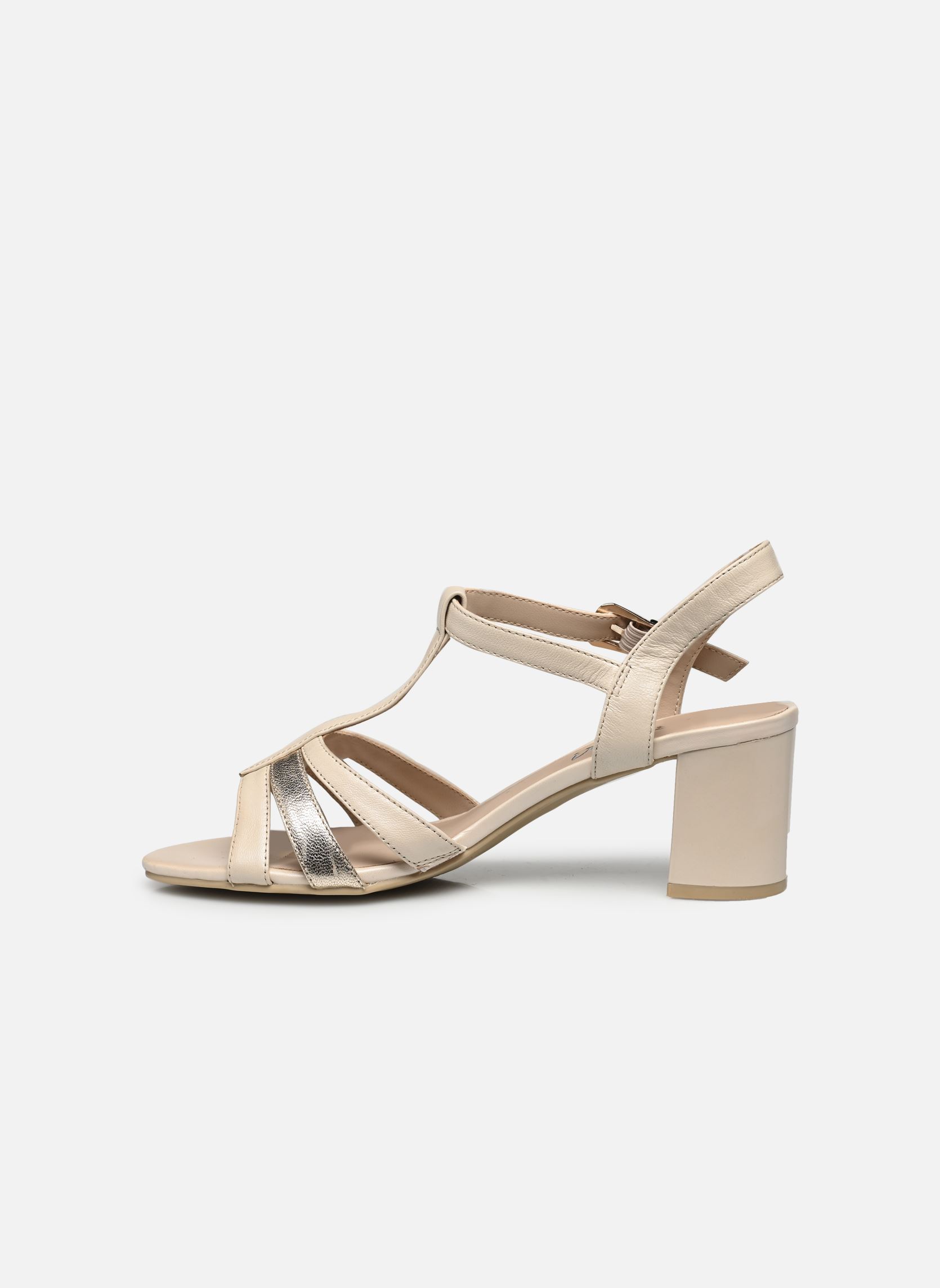 Sandales 28308-42 femme beige Caprice Sandales 28308-42 femme beige CREAM/GOLD