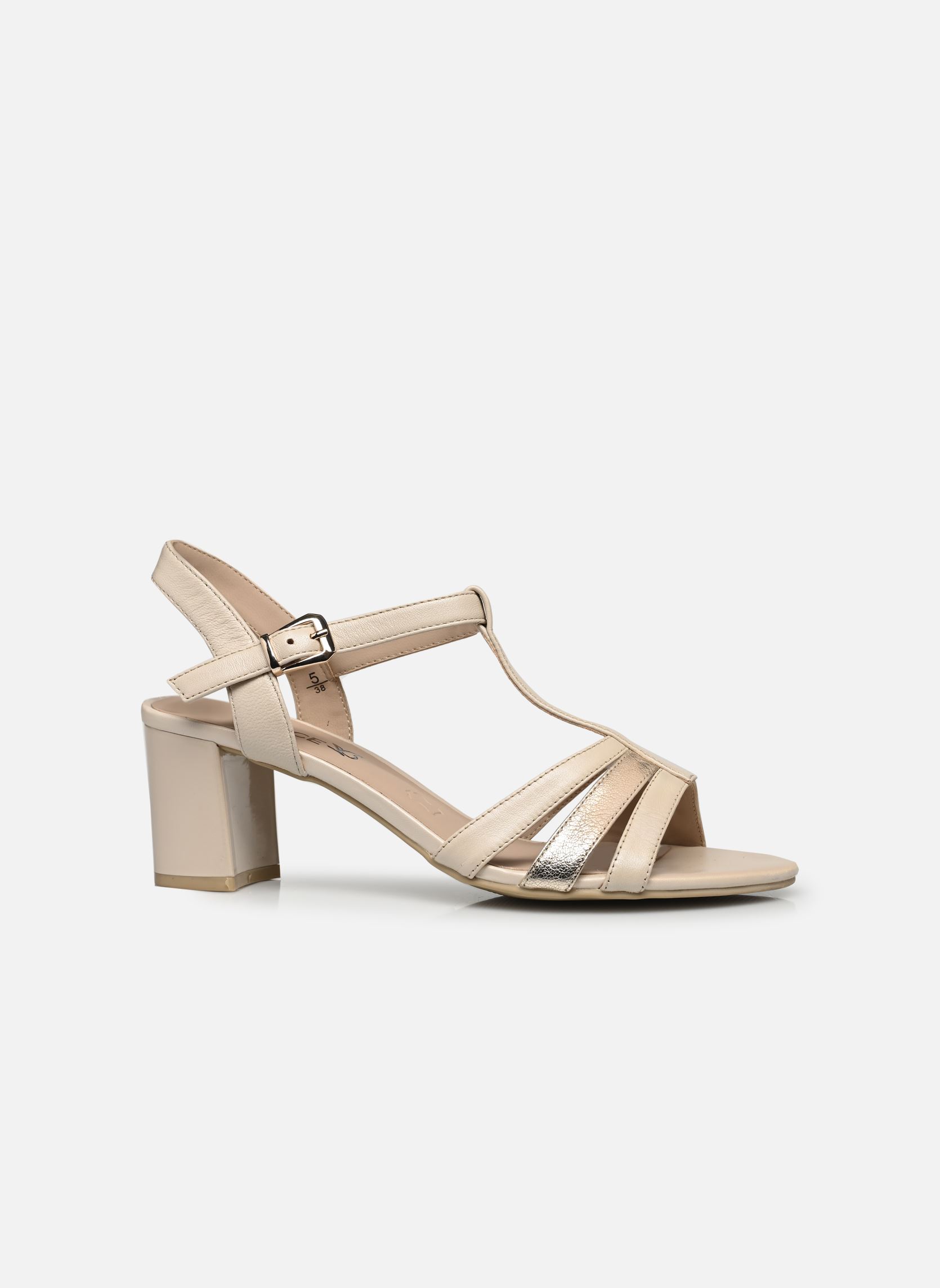 Sandales 28308-42 femme beige Caprice Sandales 28308-42 femme beige CREAM/GOLD