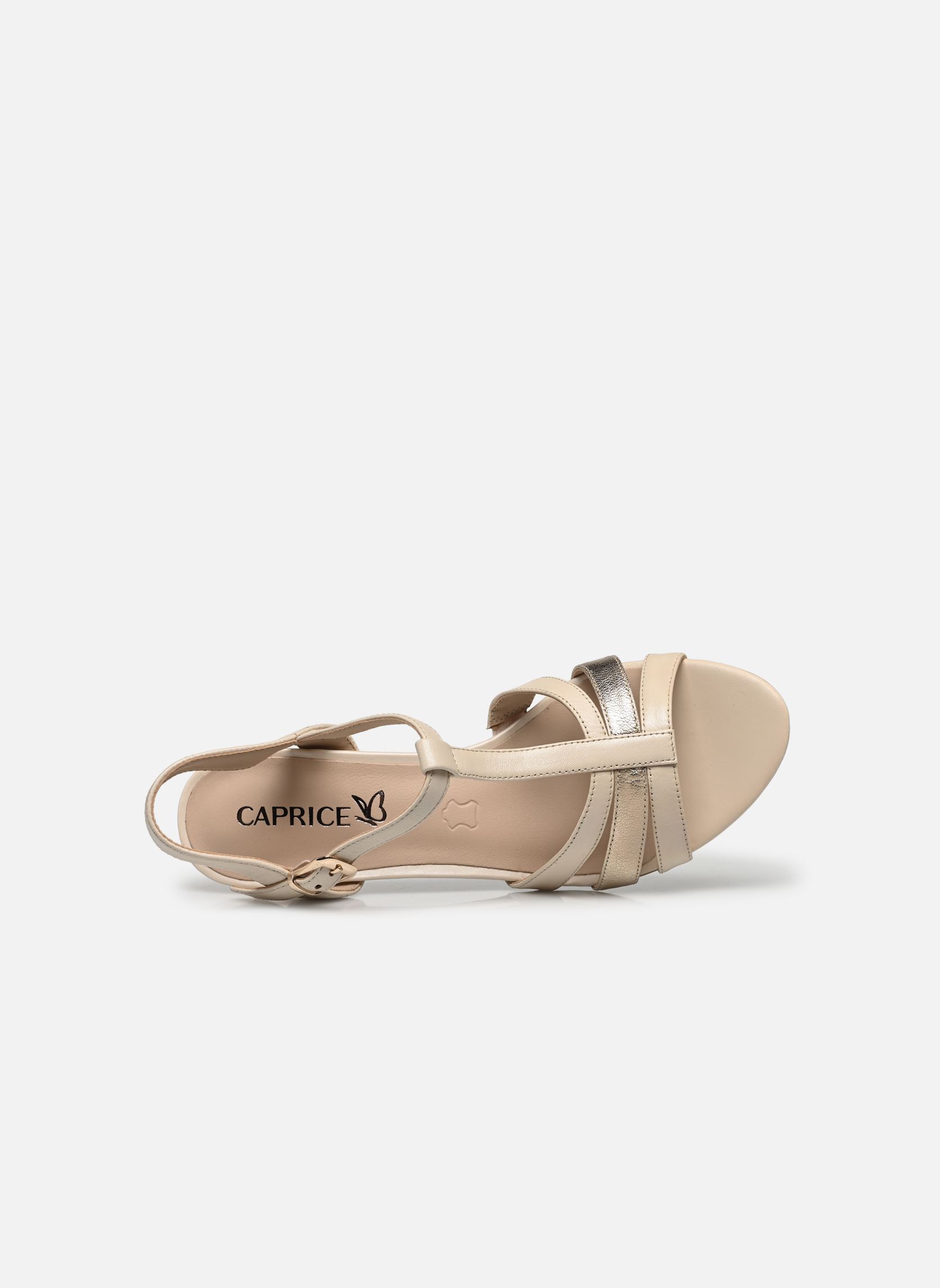 Sandales 28308-42 femme beige Caprice Sandales 28308-42 femme beige CREAM/GOLD