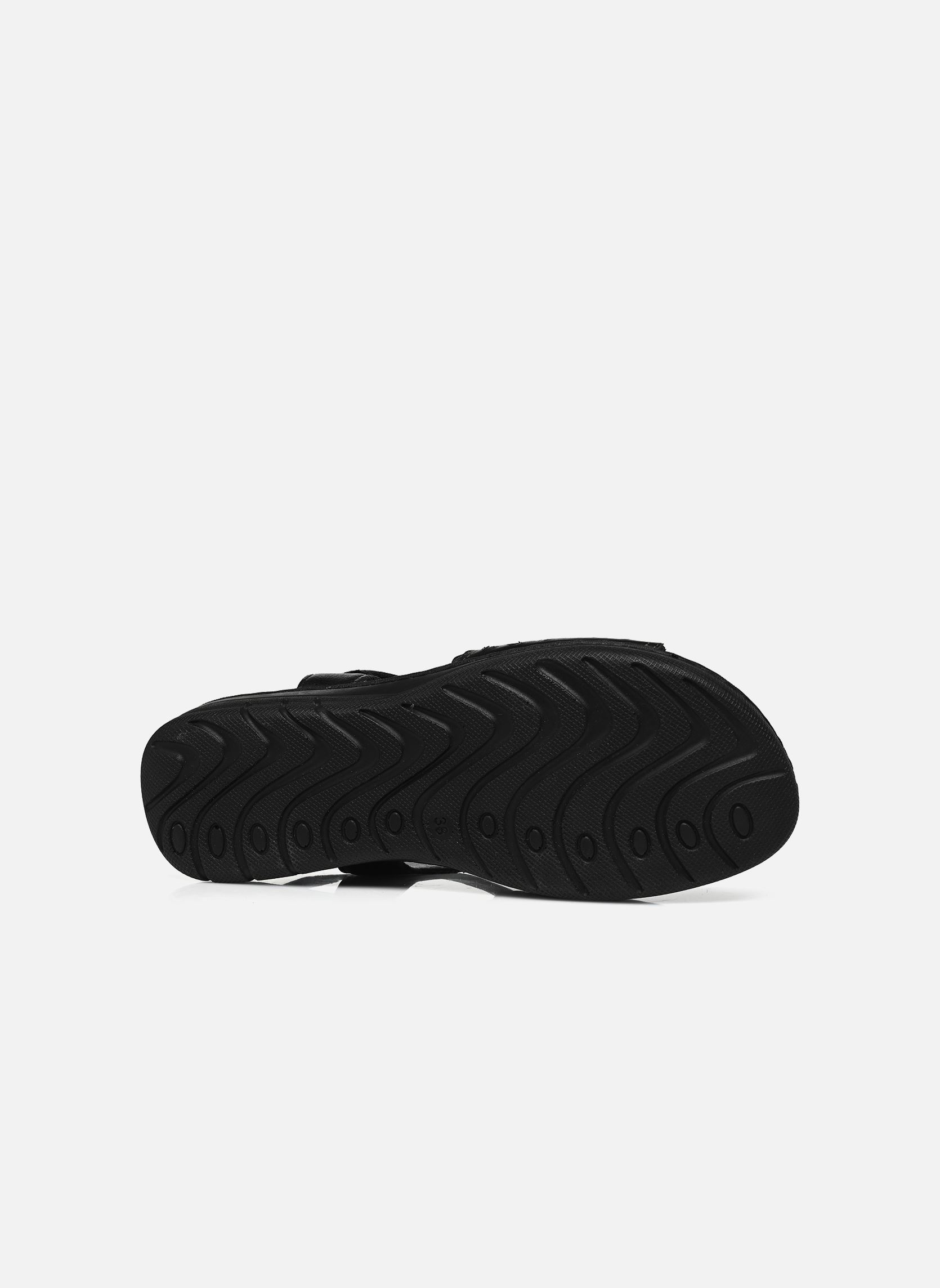 Flache Sandalen 28715-42 damen schwarz Caprice Flache Sandalen 28715-42 damen schwarz BLACK NAPPA